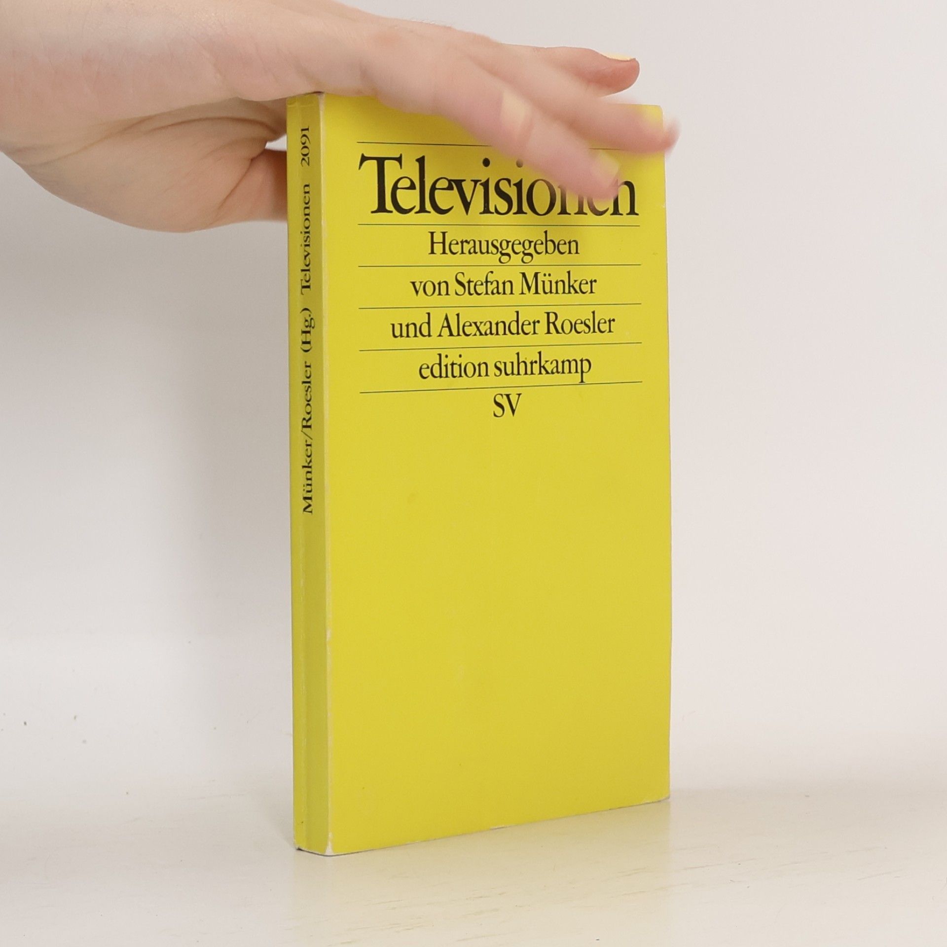 Edition Suhrkamp: Televisionen