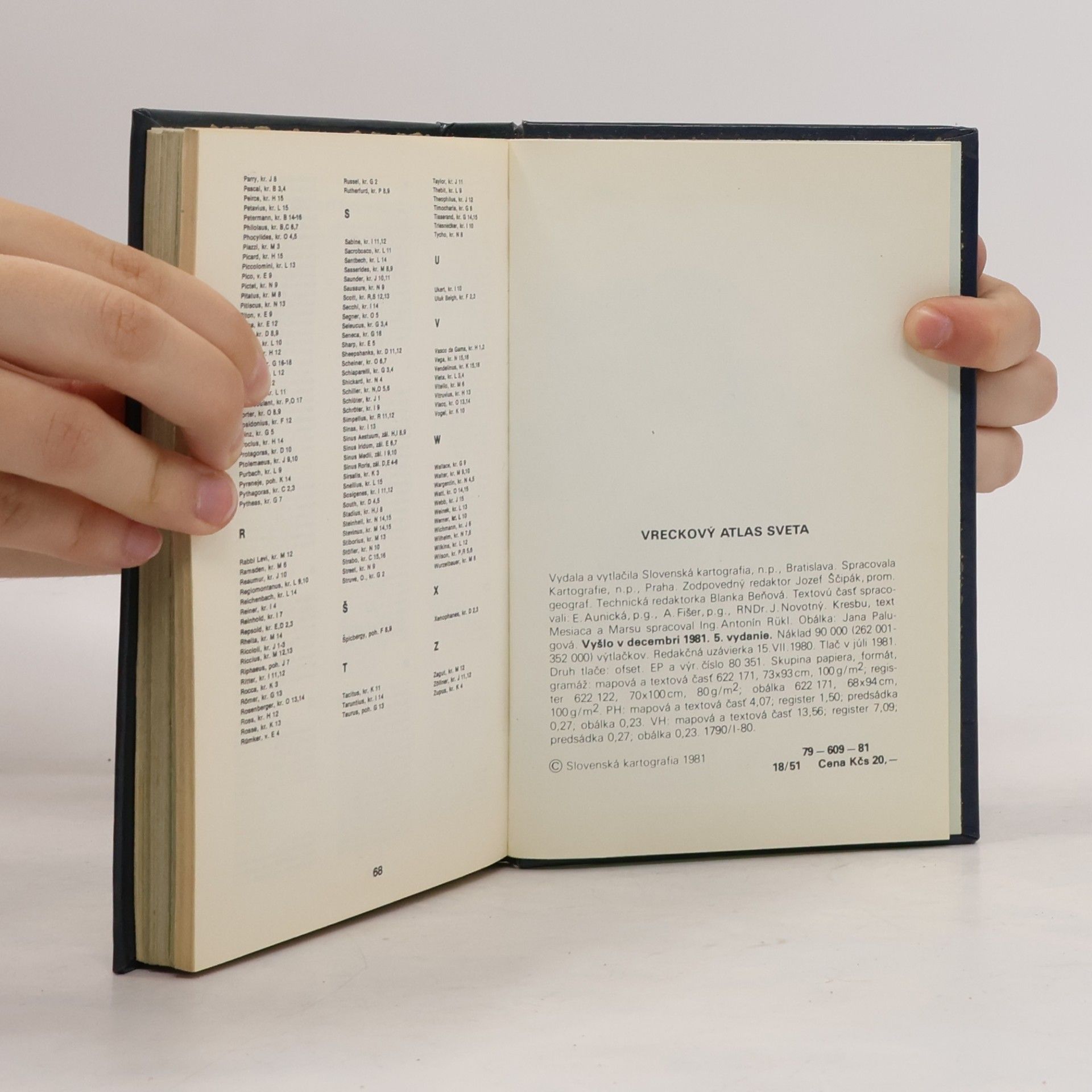 Autorenkollektiv Vreckový atlas sveta