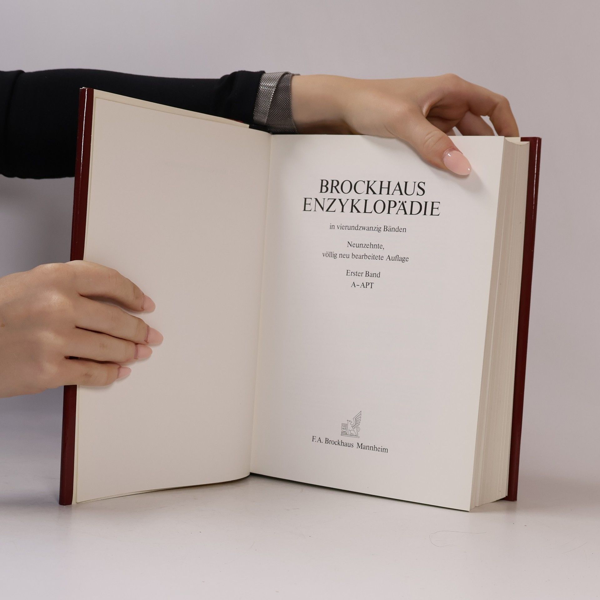 Autorenkollektiv Brockhaus Enzyklopädie 1. A-APT