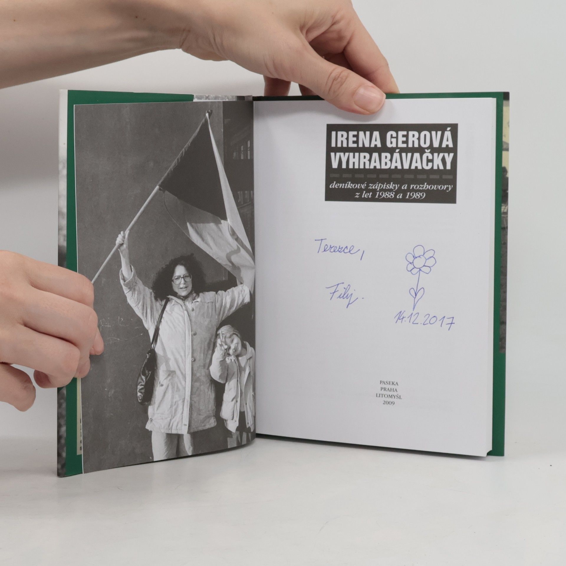 Irena Gerová Vyhrabávačky. Deníkové zápisky a rozhovory z let 1988 a 1989