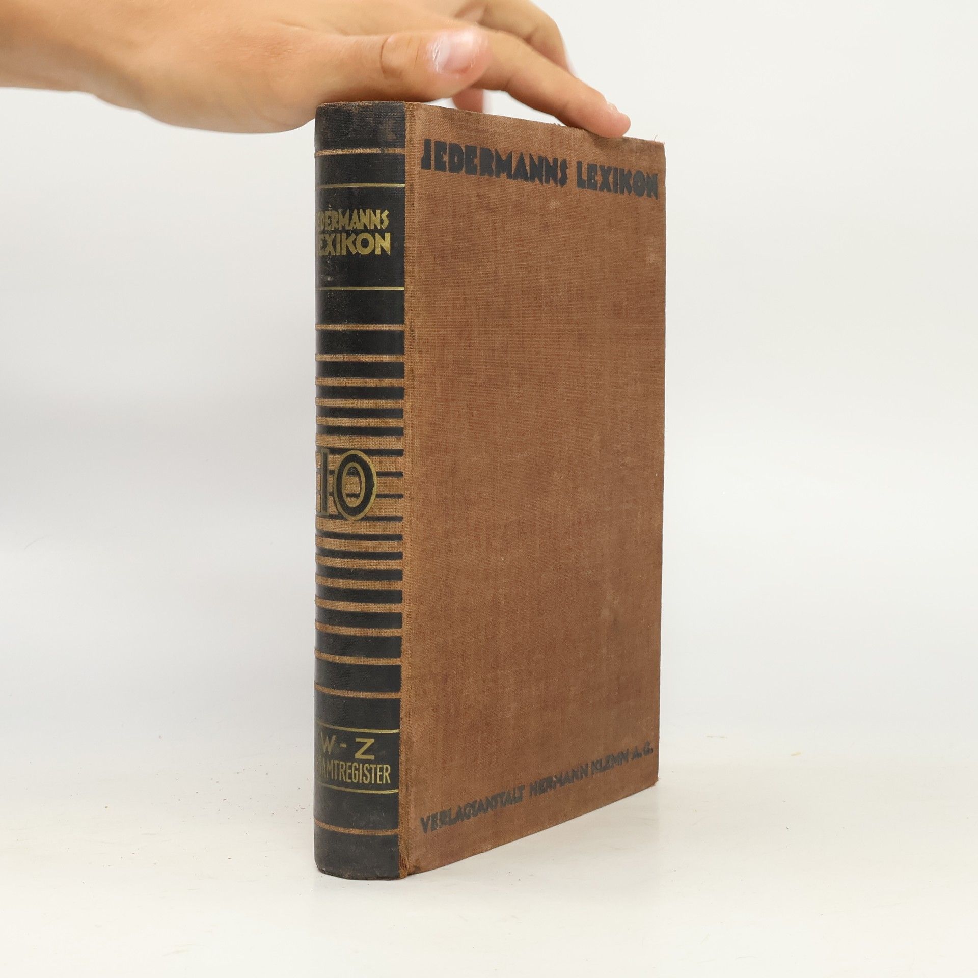 Autorenkollektiv Jedermanns Lexikon in zehn Bänden. Zehnter Band, W - Z, Gesamtregister