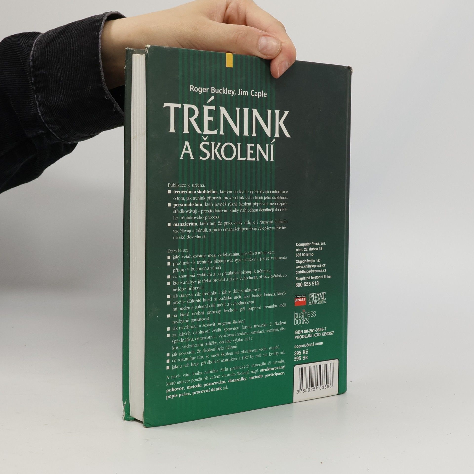 Roger Buckley Trénink a školení