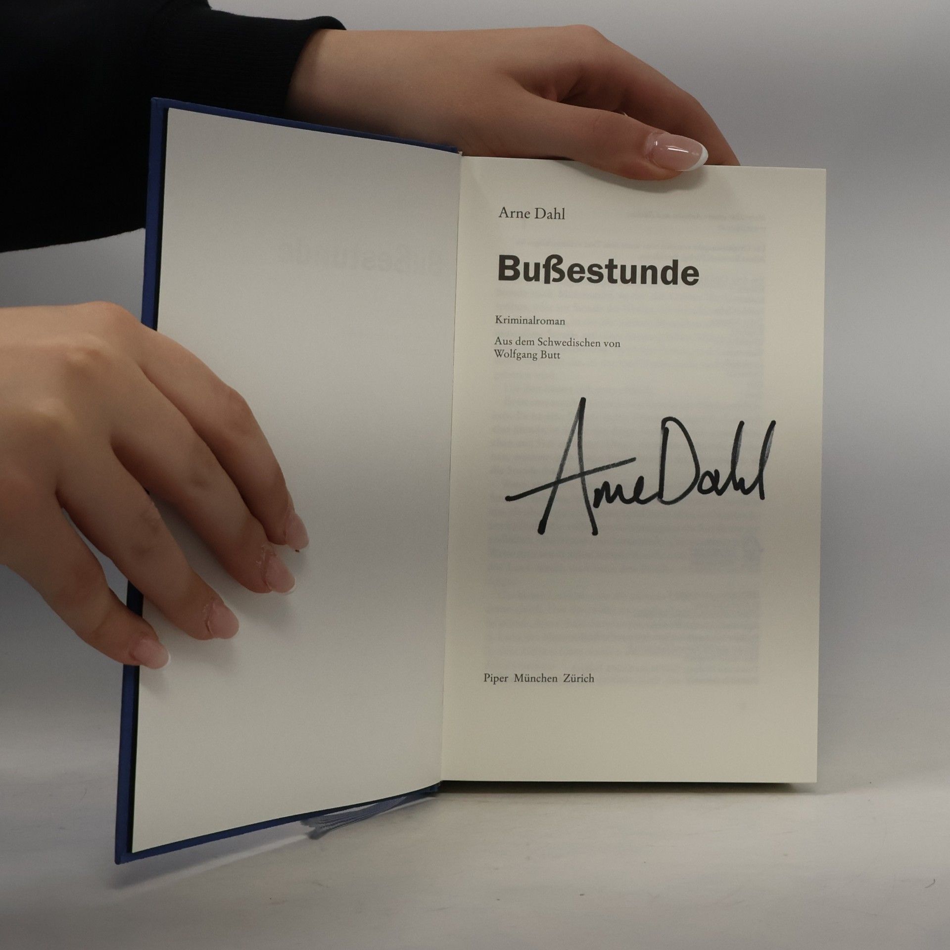 Arne Dahl Bußestunde