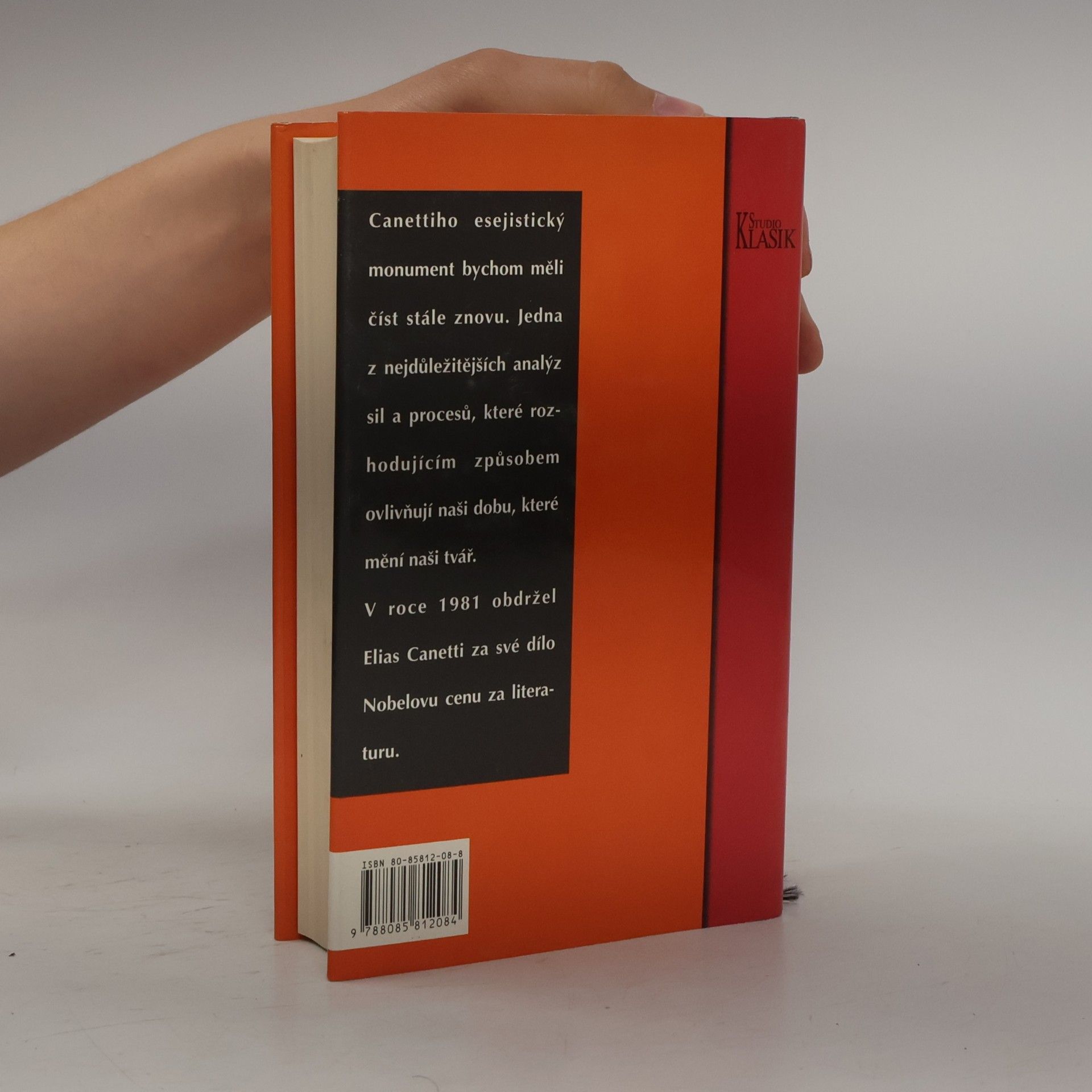 Elias Canetti Masa a moc