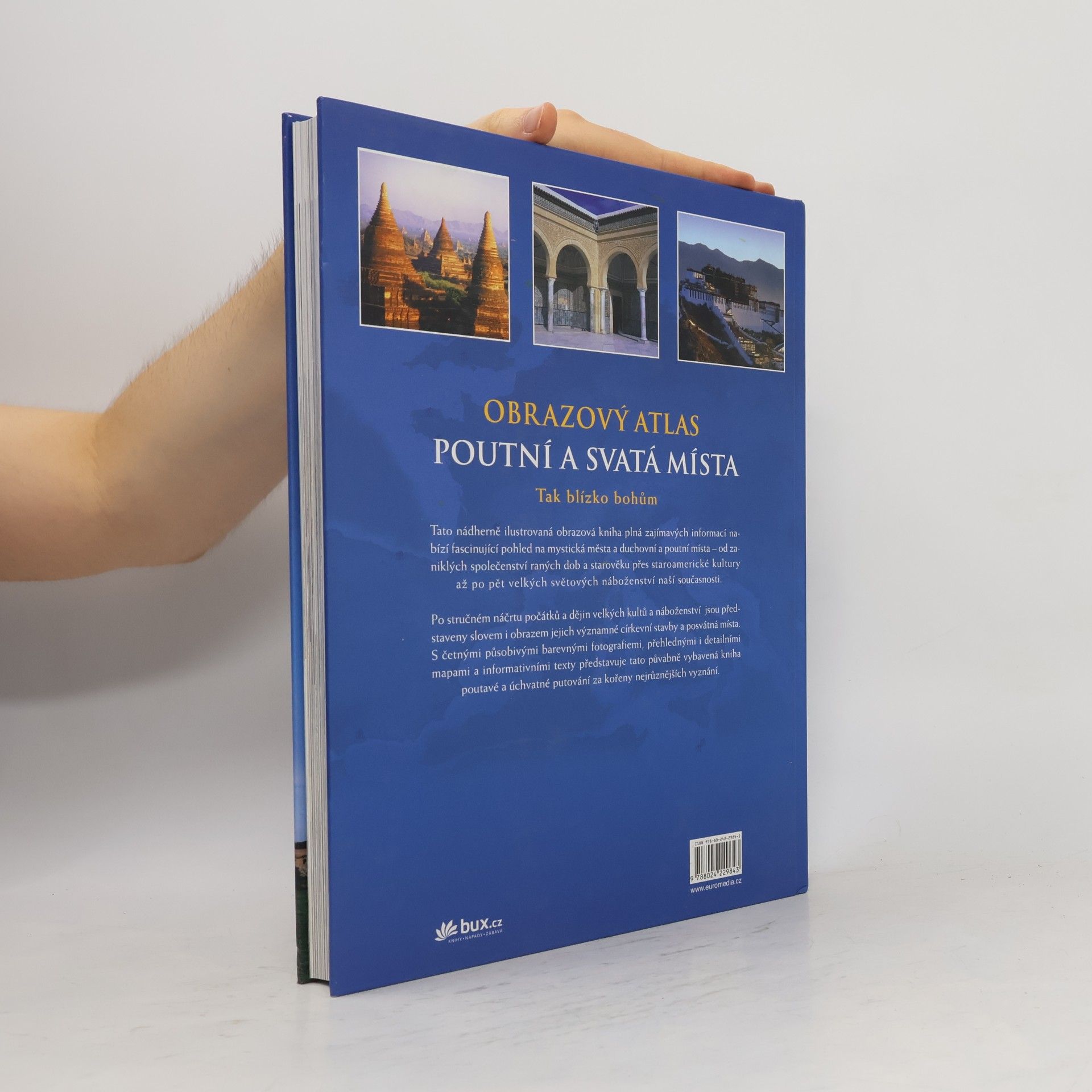 Friedemann Bedürftig Obrazový atlas; Poutní a svatá místa: světová náboženství a jejich poutní místa