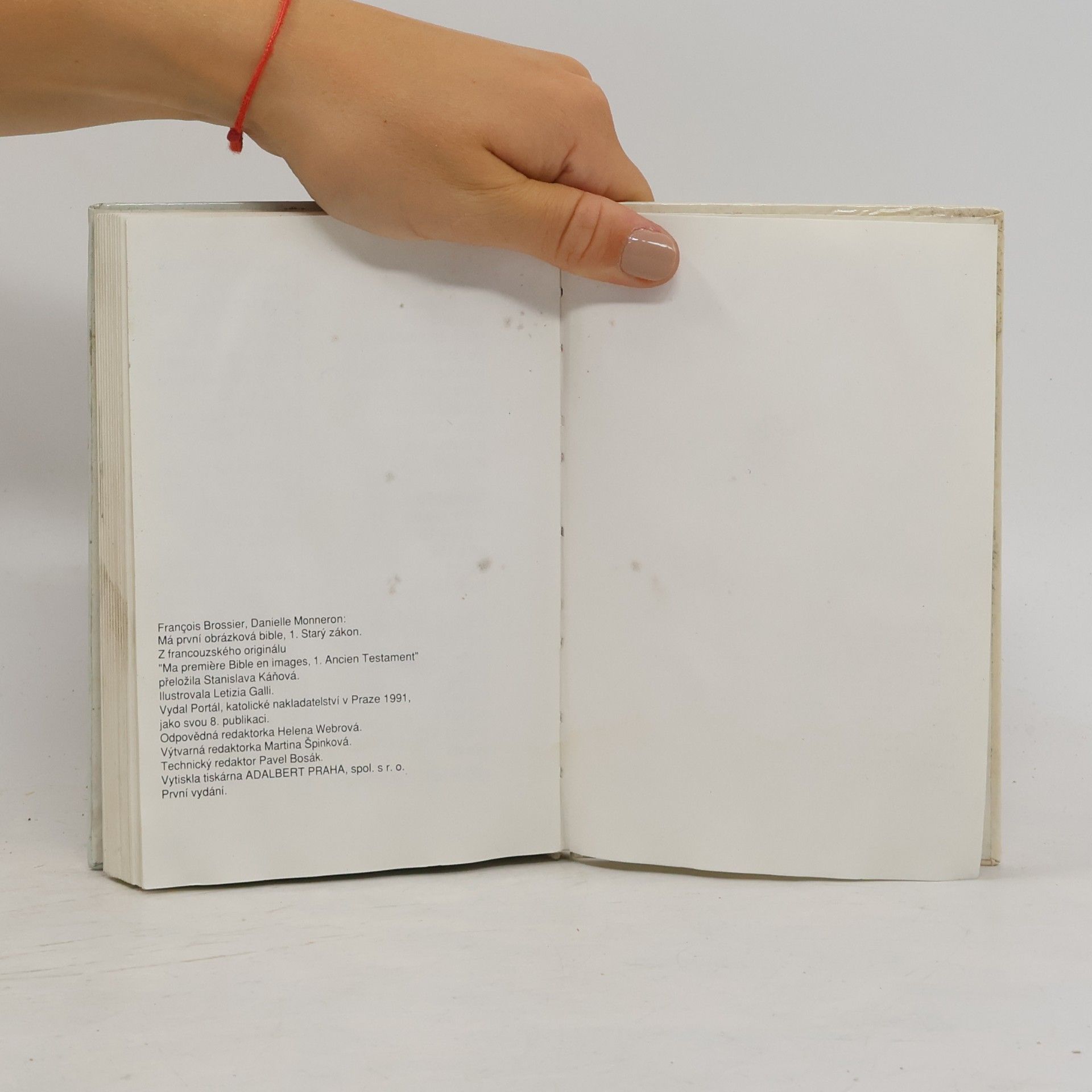 Autorenkollektiv Moje první obrázková bible 1. Starý zákon