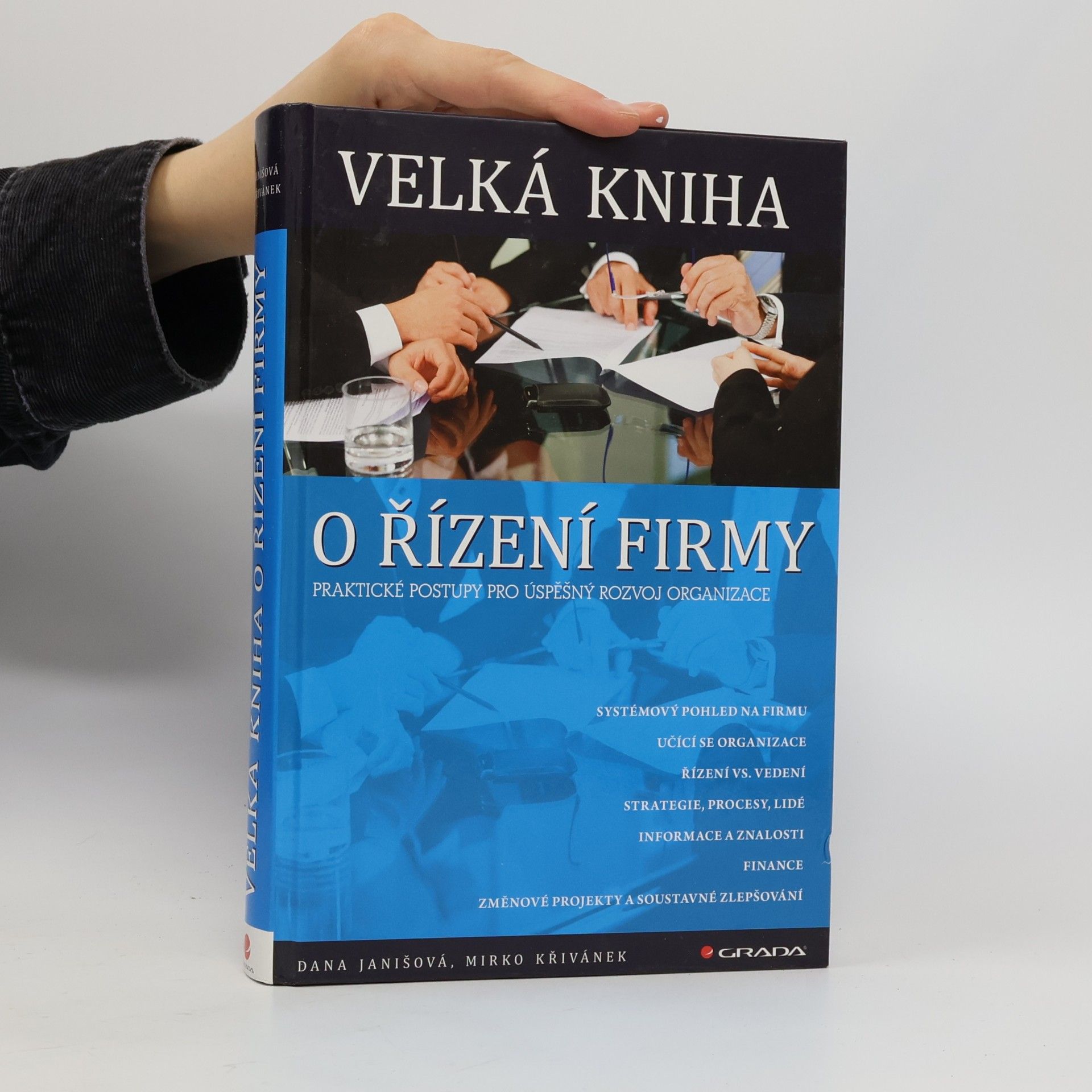 Dana Janišová Velká kniha o řízení firmy