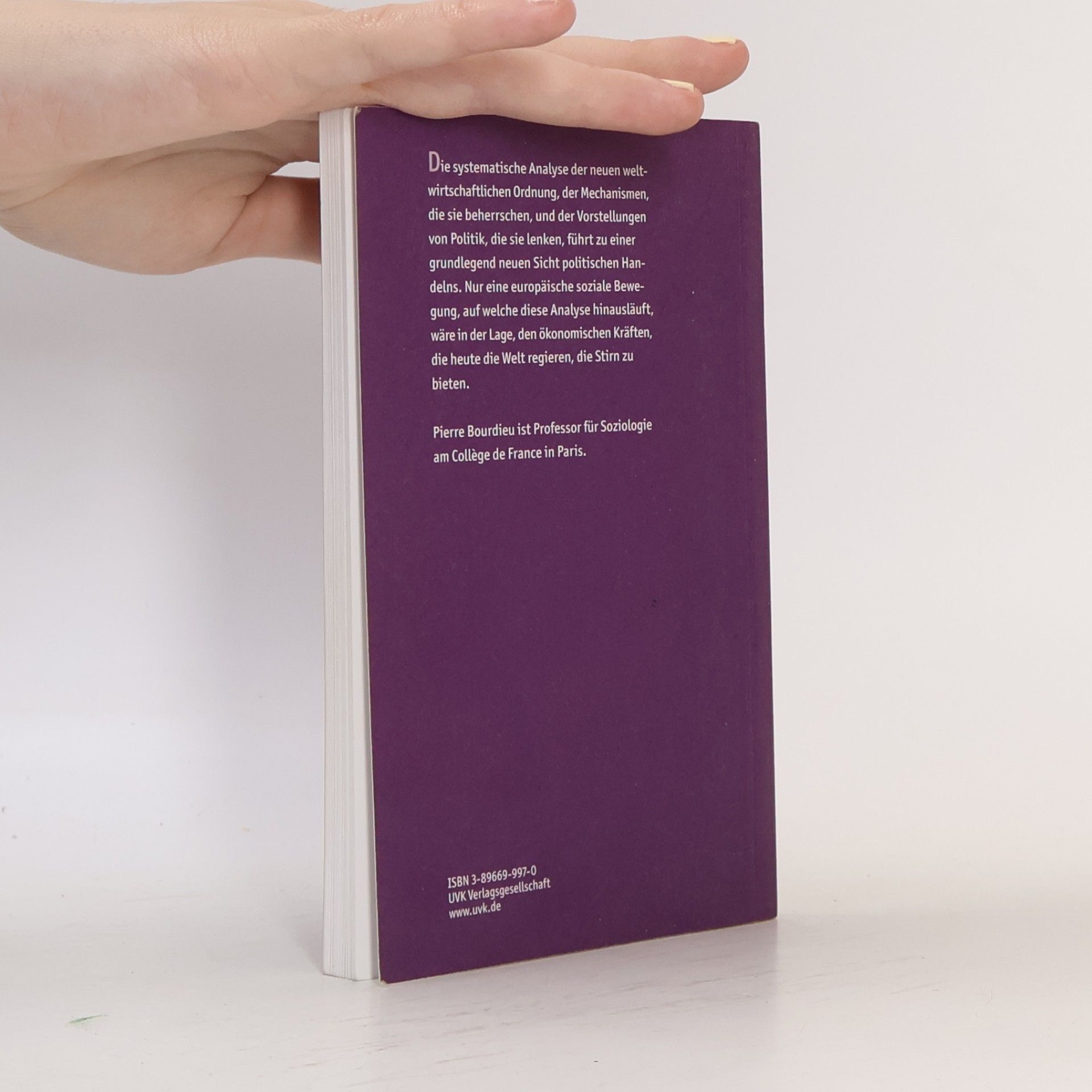 Pierre Bourdieu Gegenfeuer 2