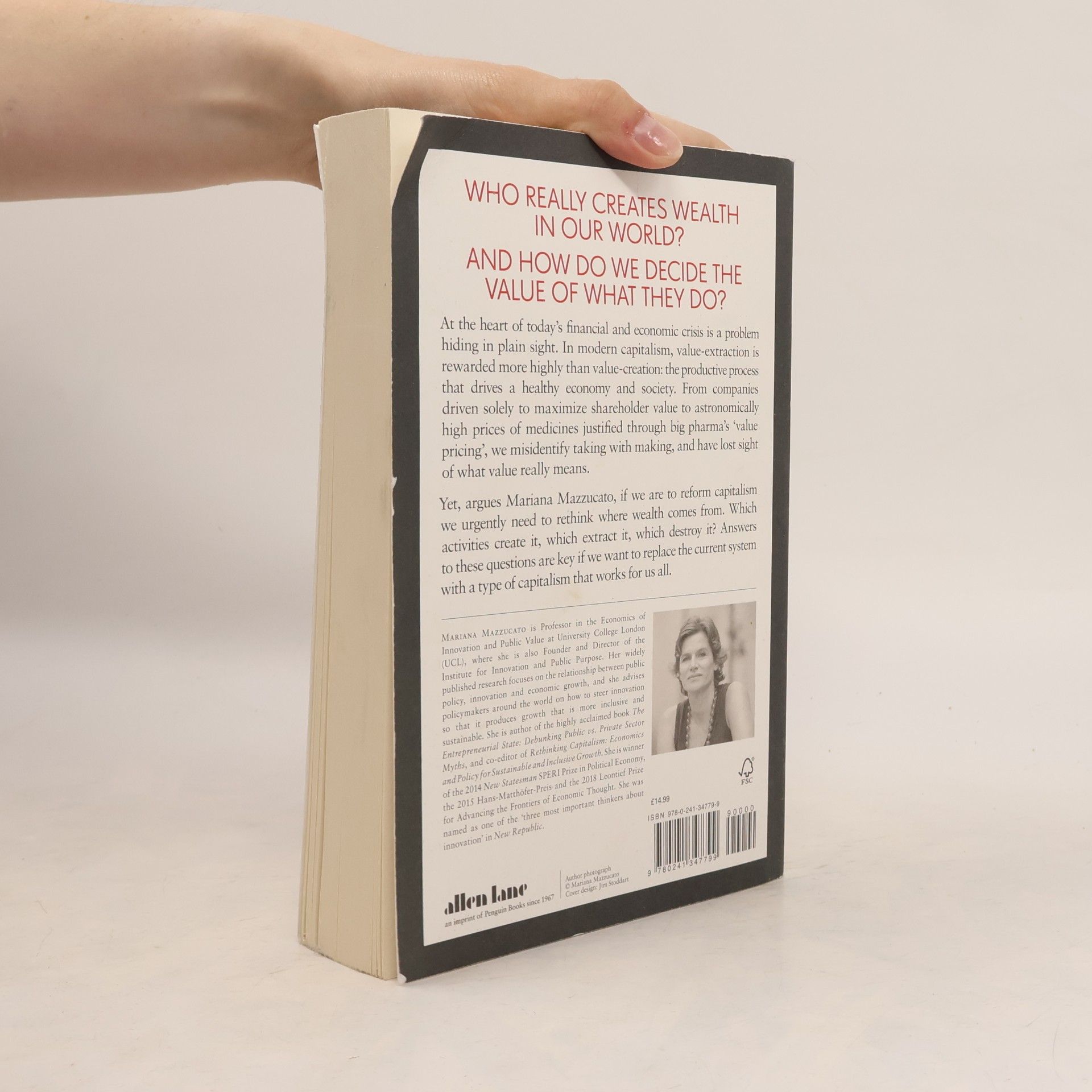 Mariana Mazzucato The Value of Everything