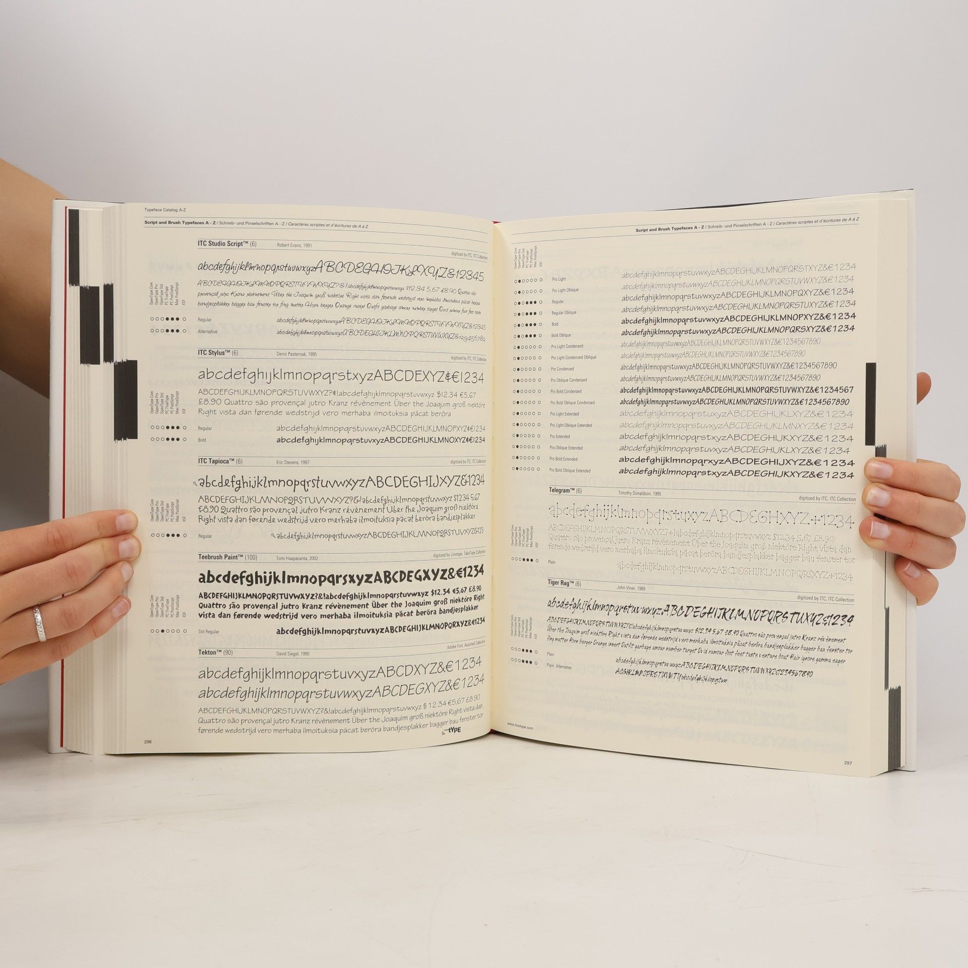 Kolektiv autorů Typeface catalog