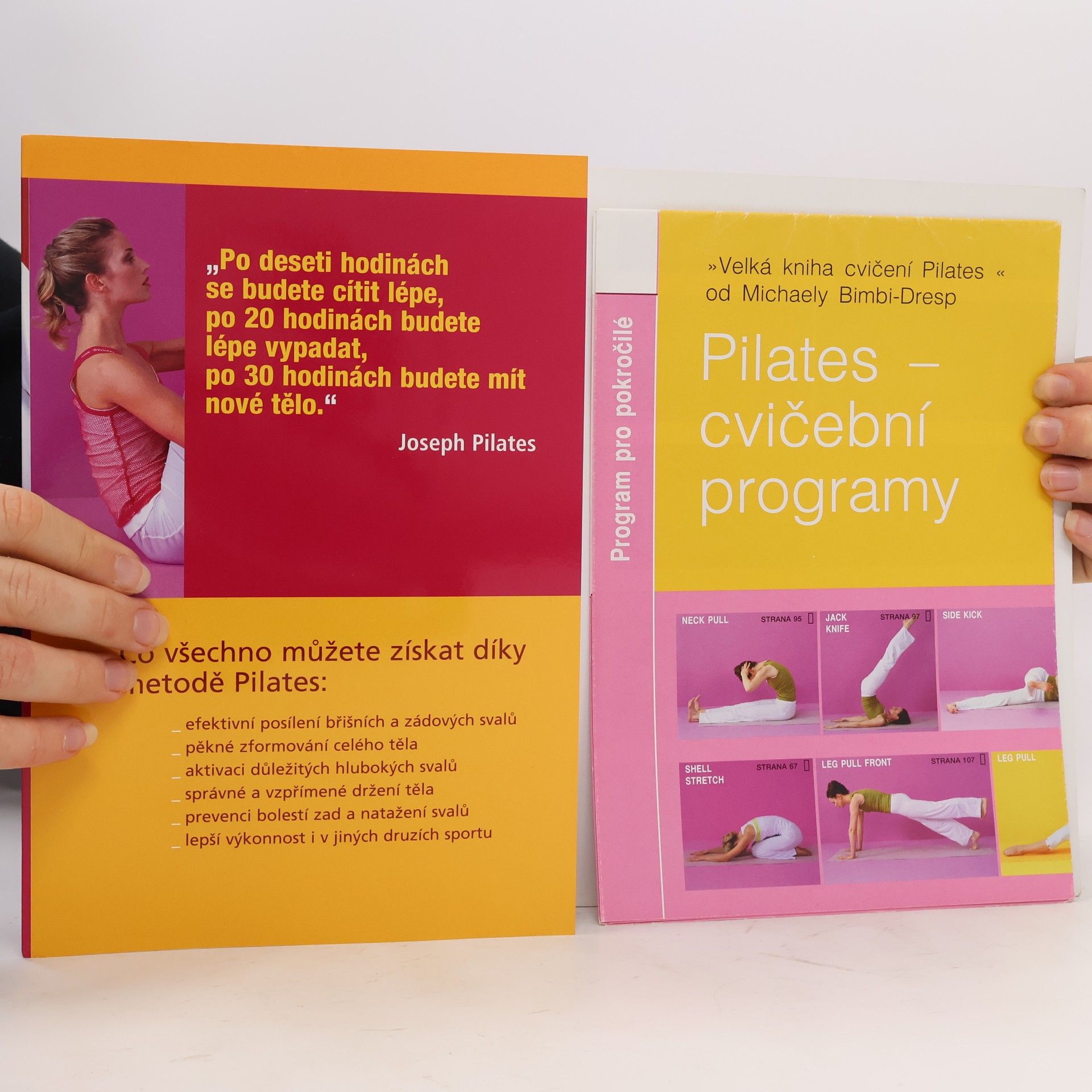 Michaela Bimbi-Dresp Velká kniha cvičení Pilates