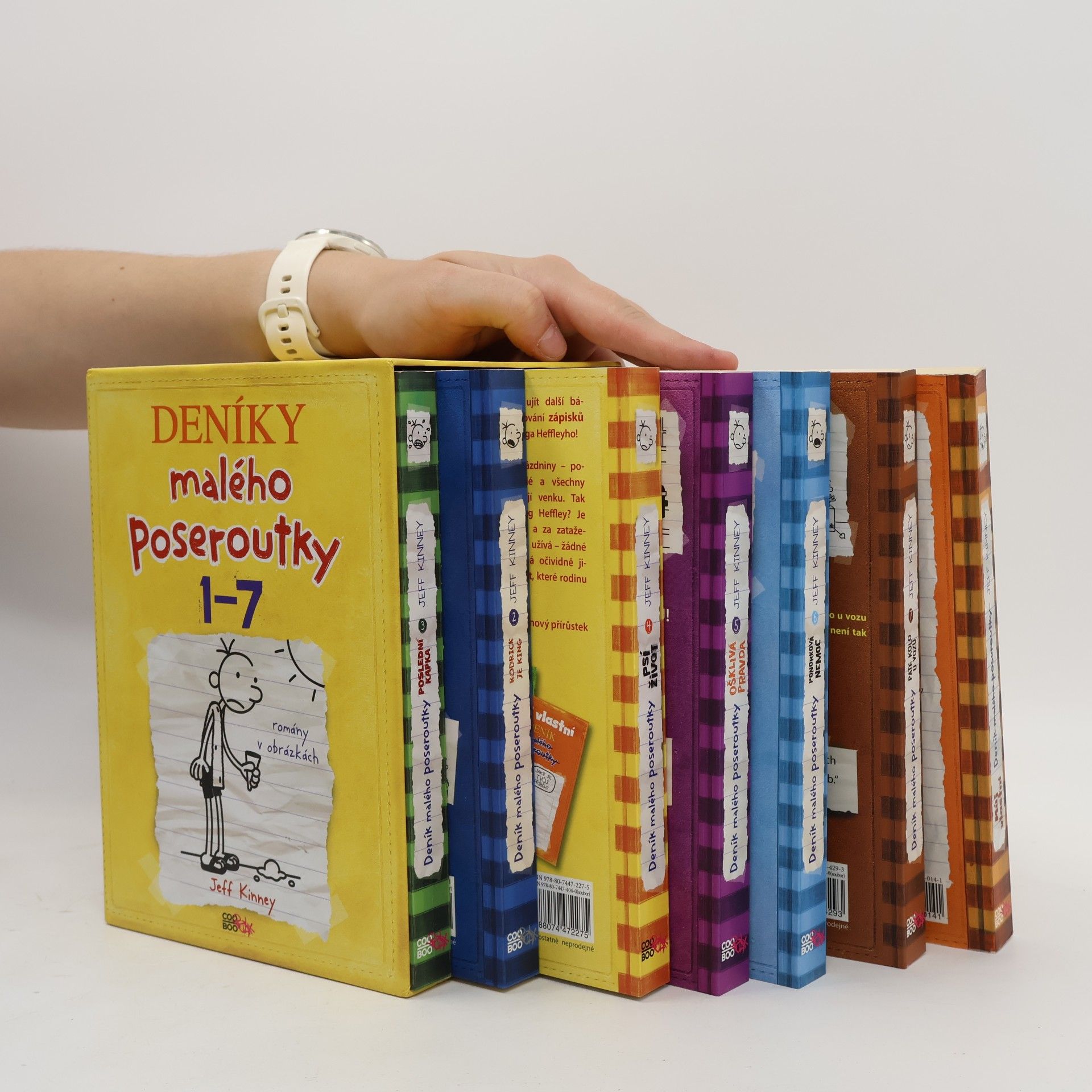 Veronika Volhejnová Deník malého poseroutky 1-7 (box)