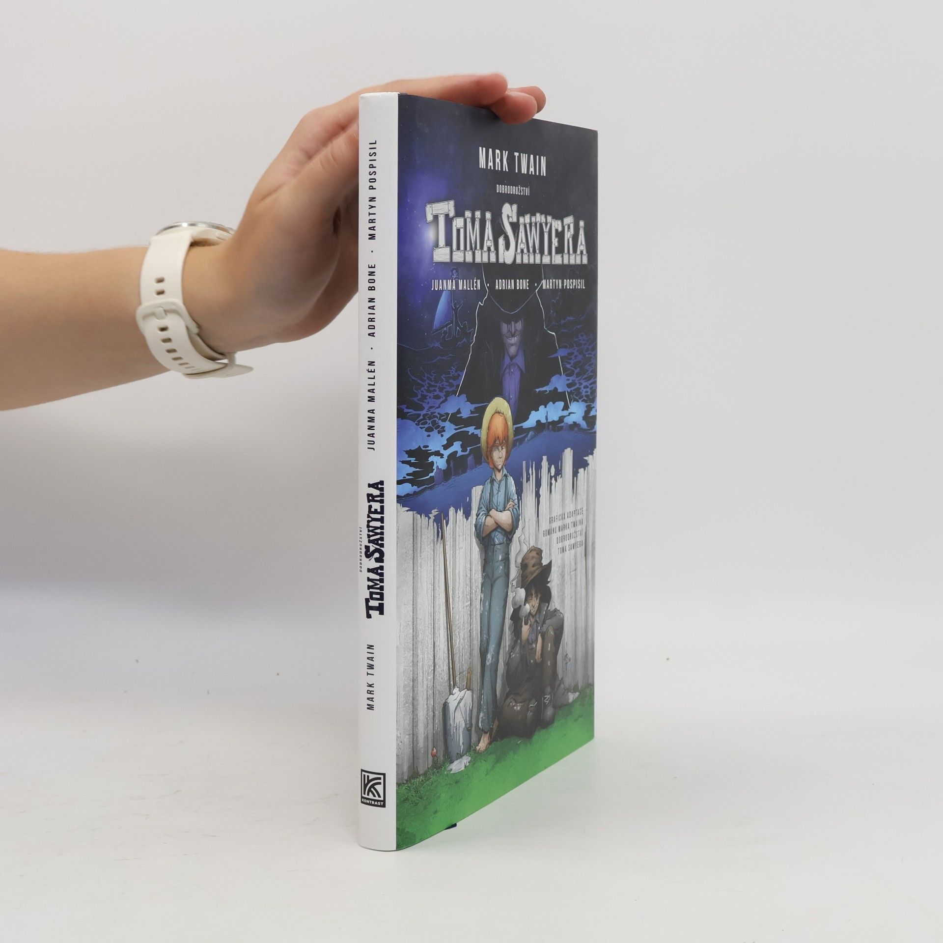 Mark Twain Dobrodružství Toma Sawyera - grafický román