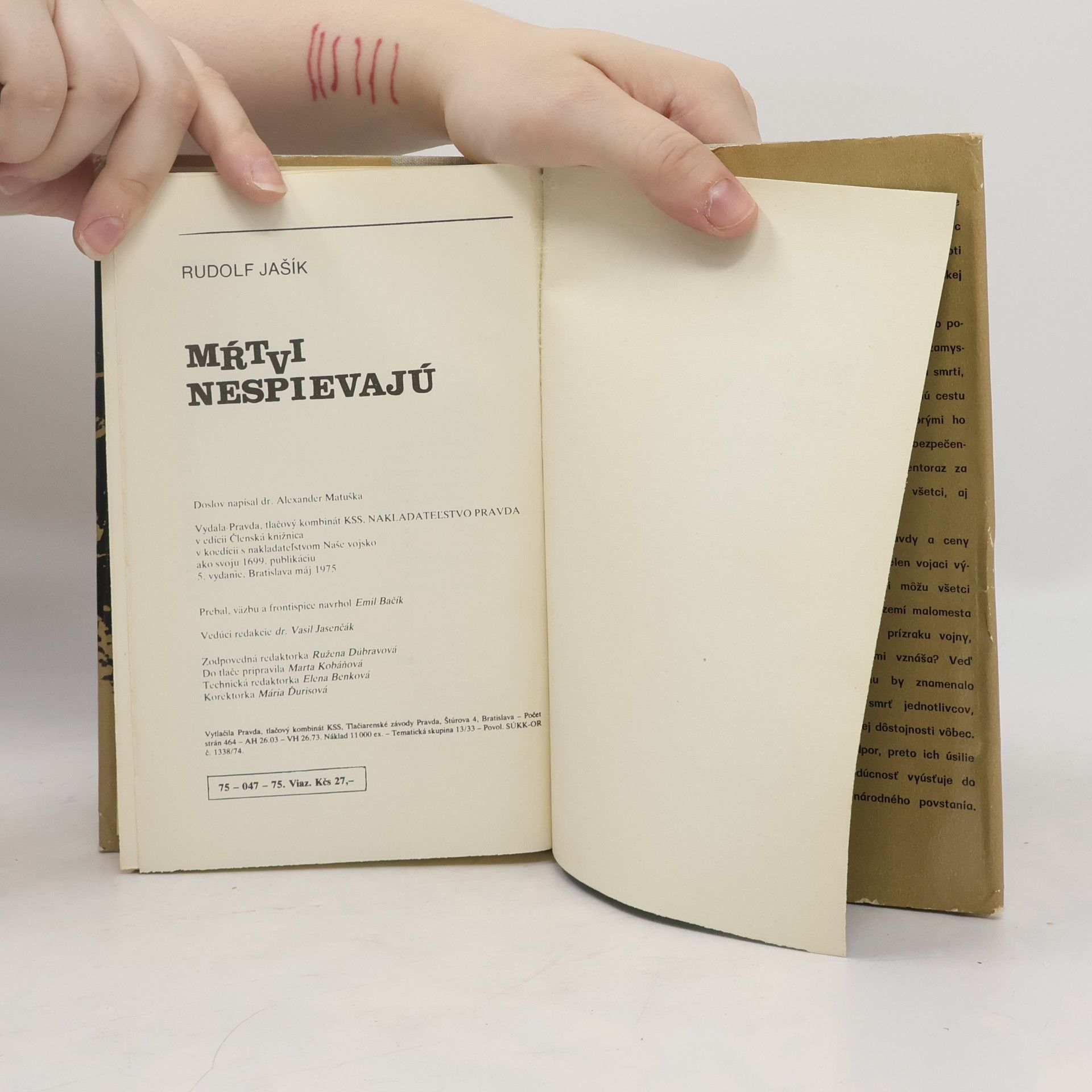 Rudolf Jašík Mŕtvi nespievajú