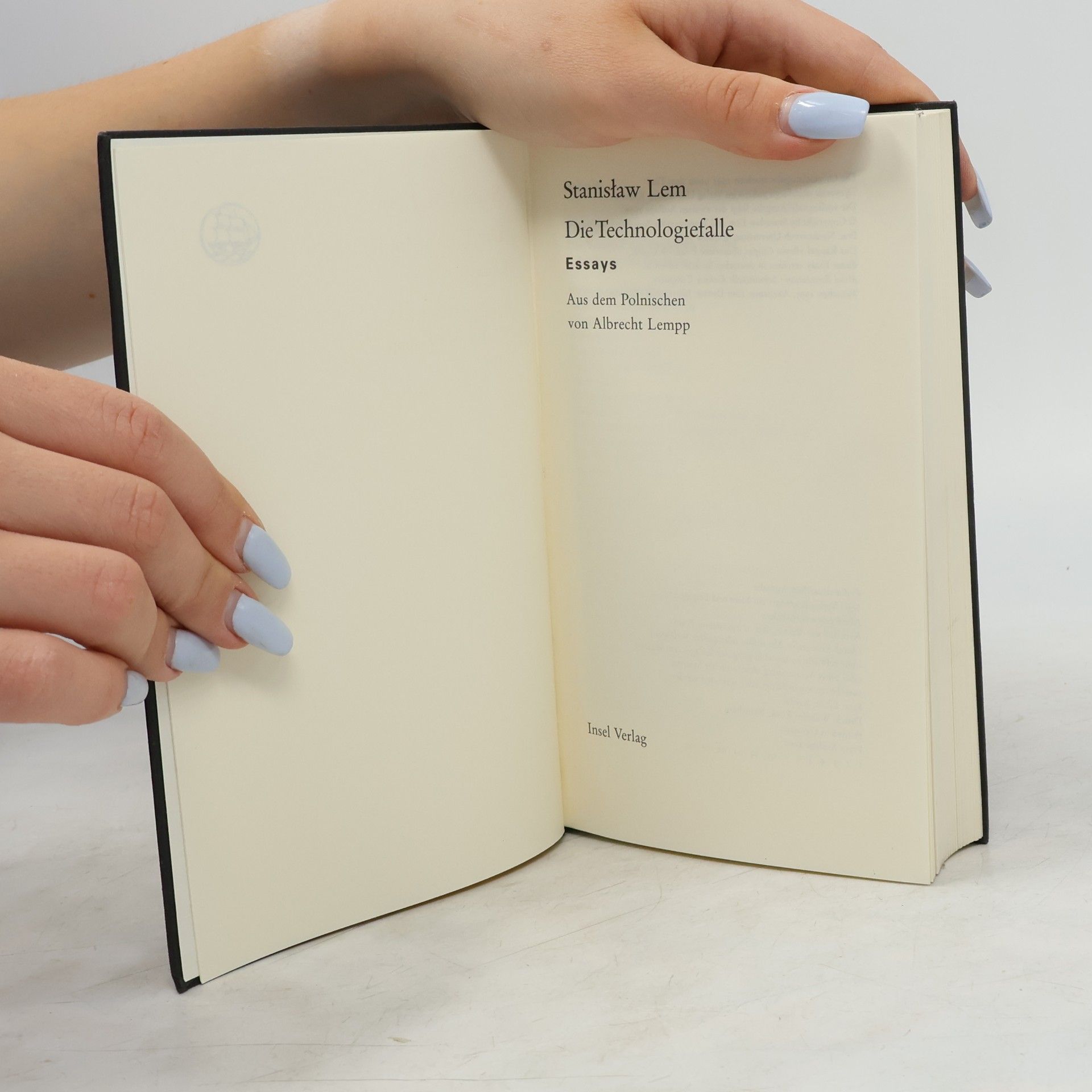 Stanisław Lem Die Technologiefalle. Essays