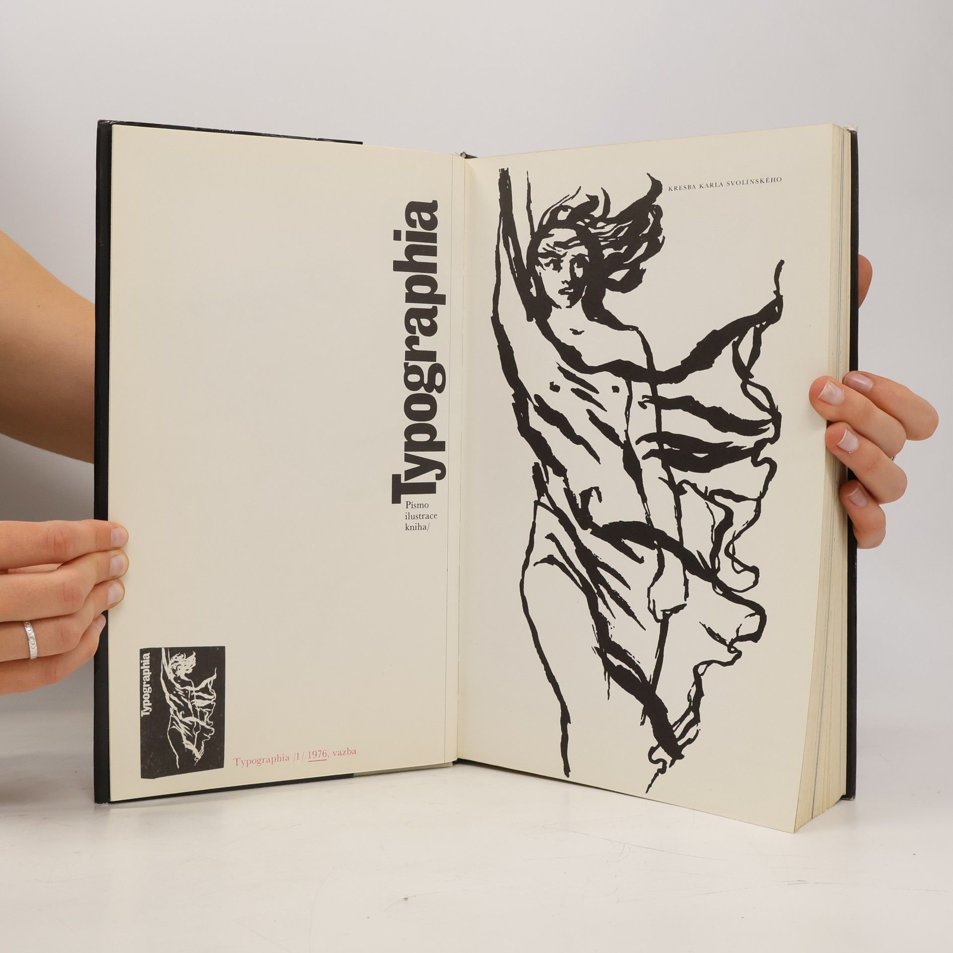 Oldřich Hlavsa Typographia. Písmo, ilustrace, kniha