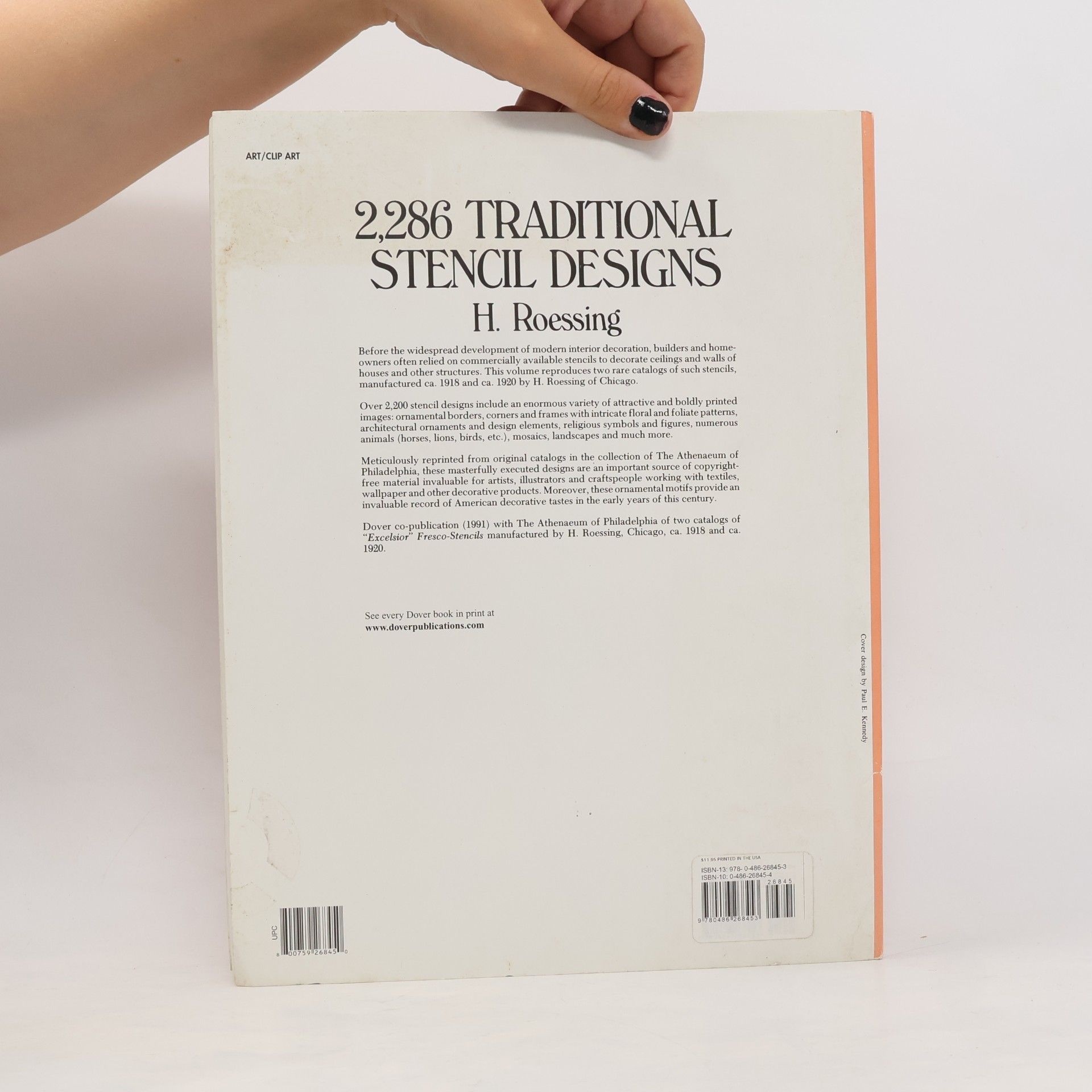 H. Roessing 2,286 Traditional Stencil Designs