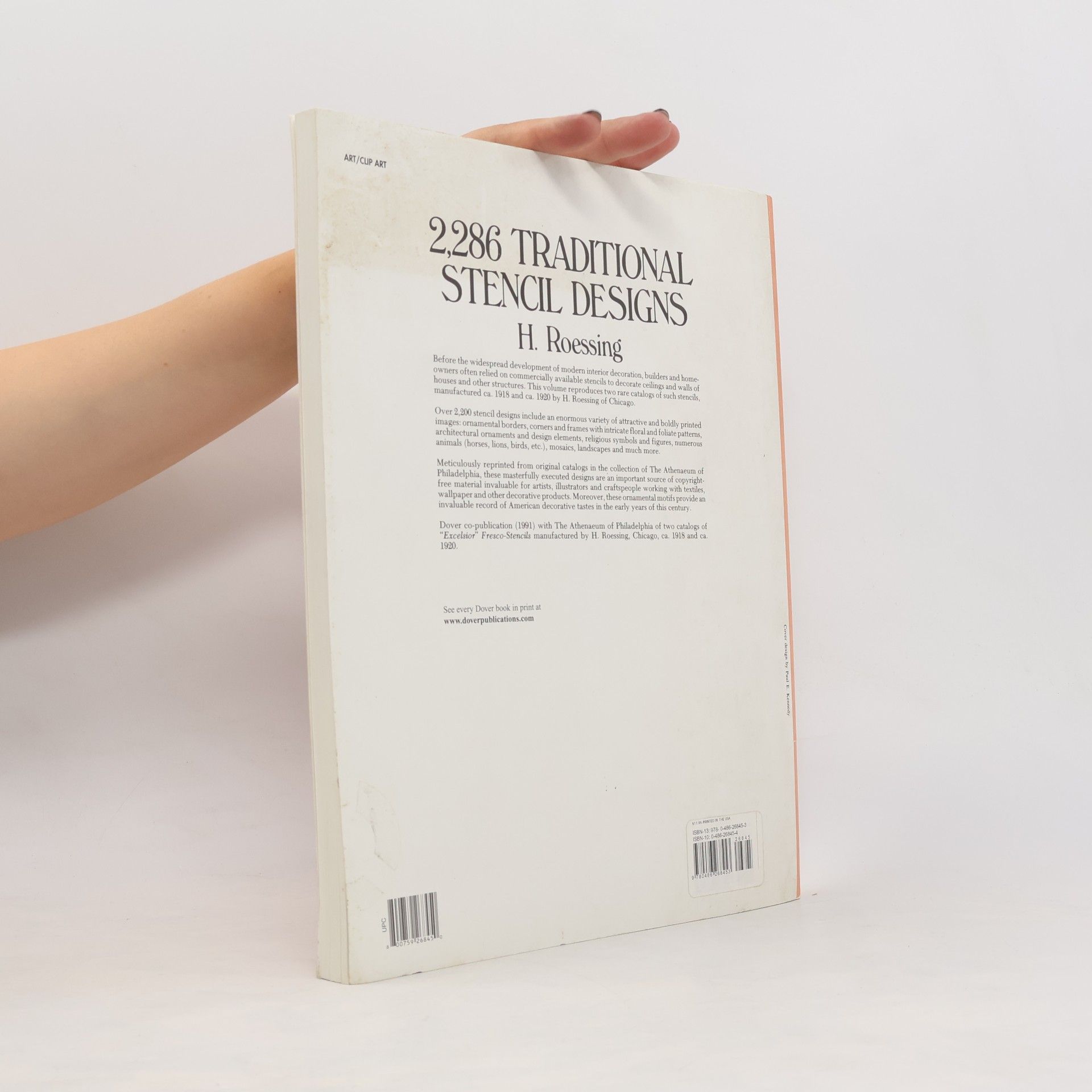 H. Roessing 2,286 Traditional Stencil Designs