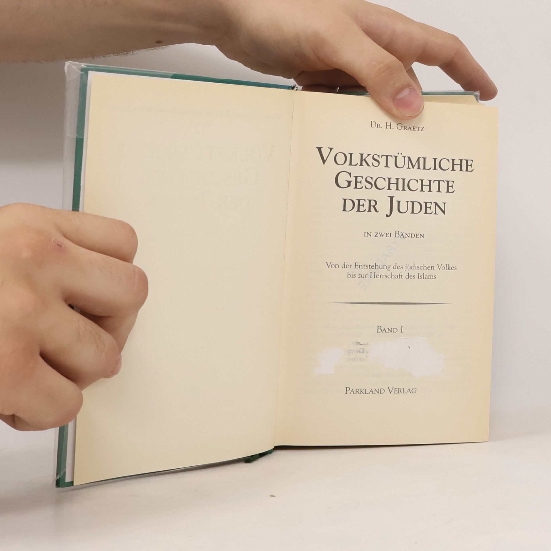 Heinrich Graetz Volkstümliche Geschichte der Juden II.