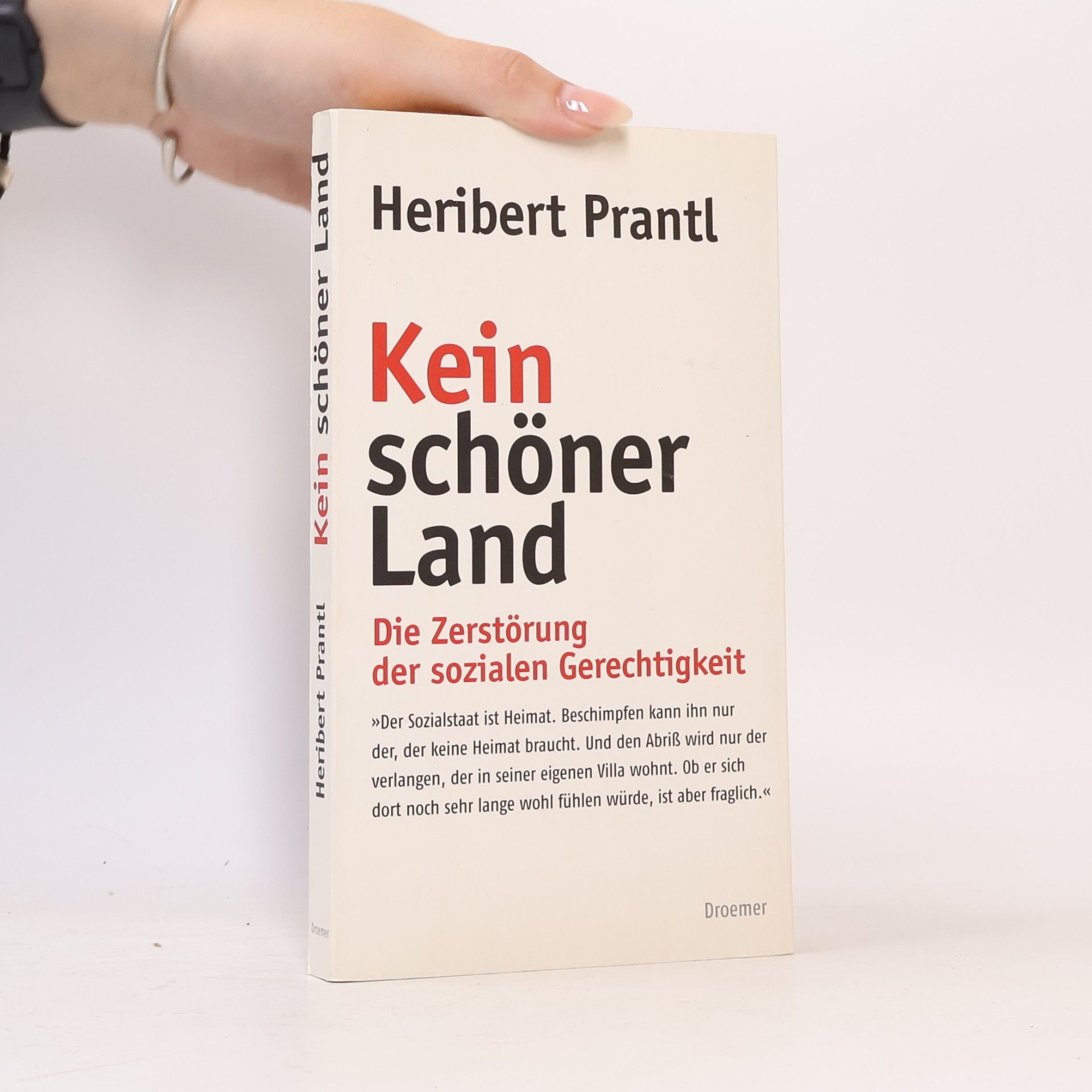 Heribert Prantl Kein schöner Land