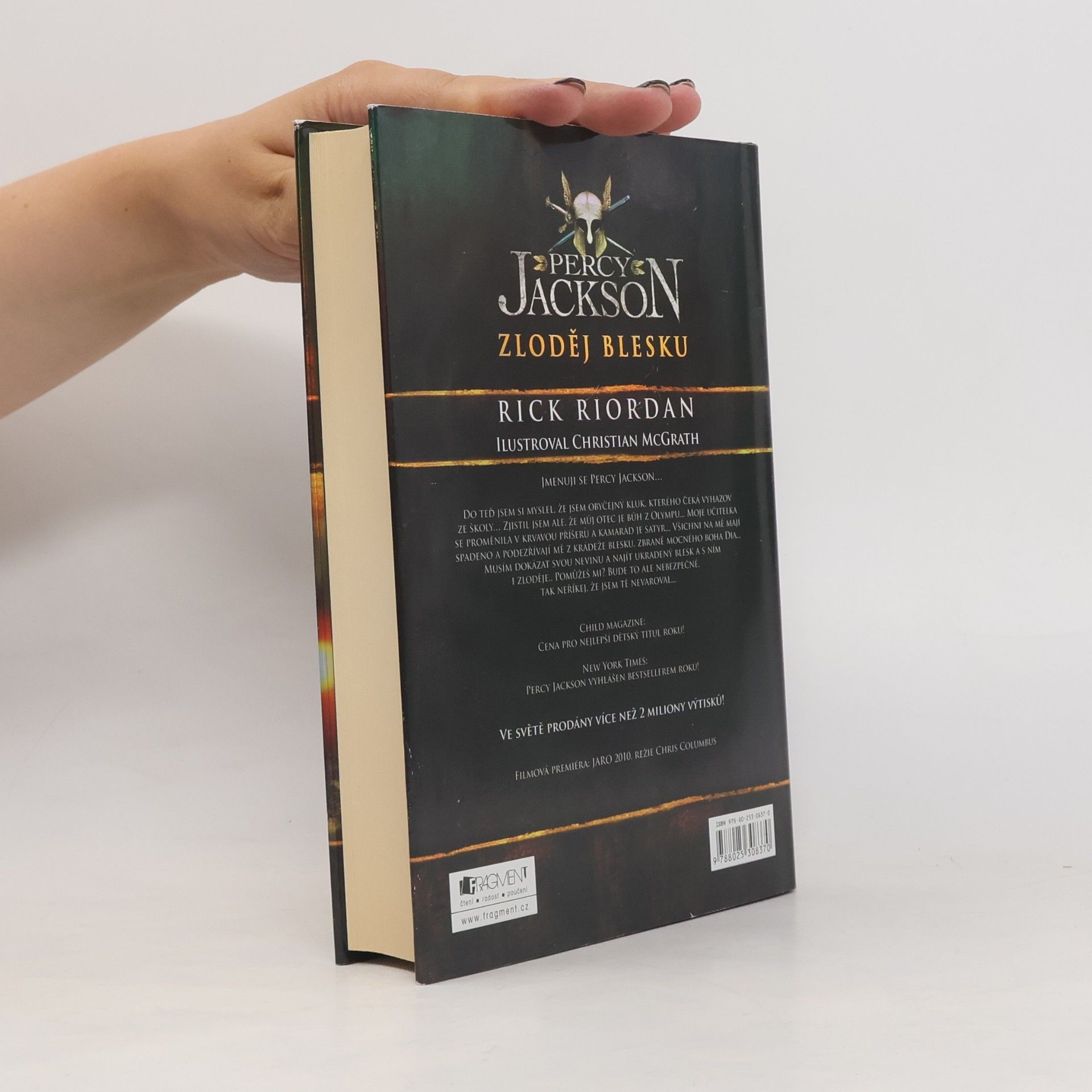 Rick Riordan Percy Jackson. Zloděj blesku