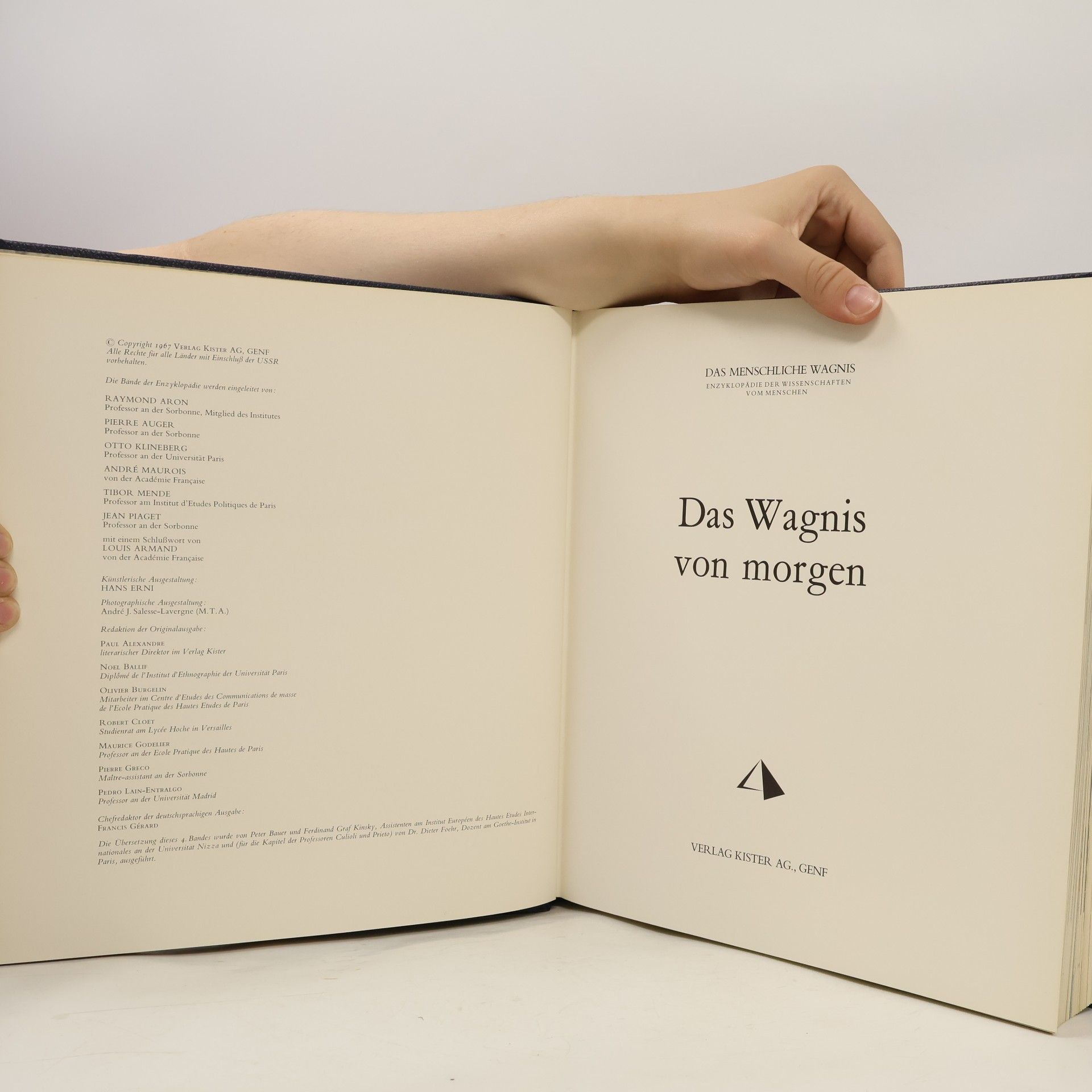 Autorenkollektiv Das Menschliche Wagnis. Das Wagnis von Morgen