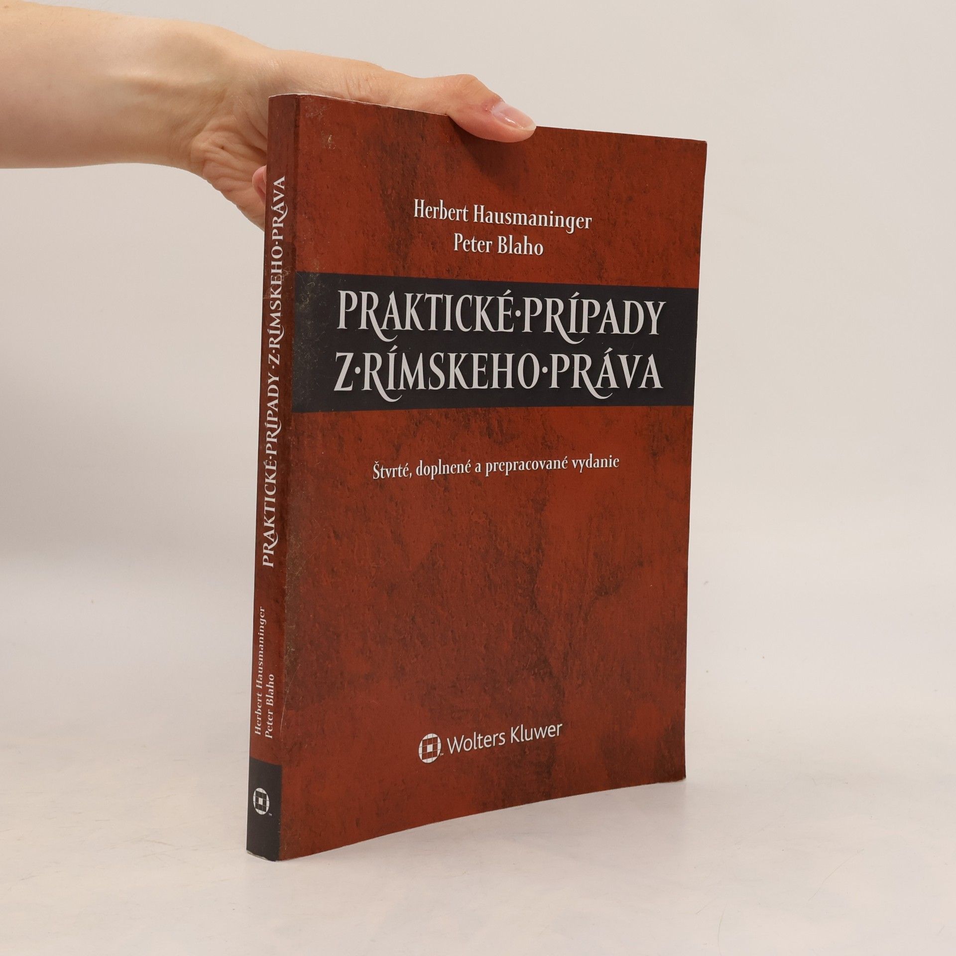 Herbert Hausmaninger Praktické prípady z rímského práva