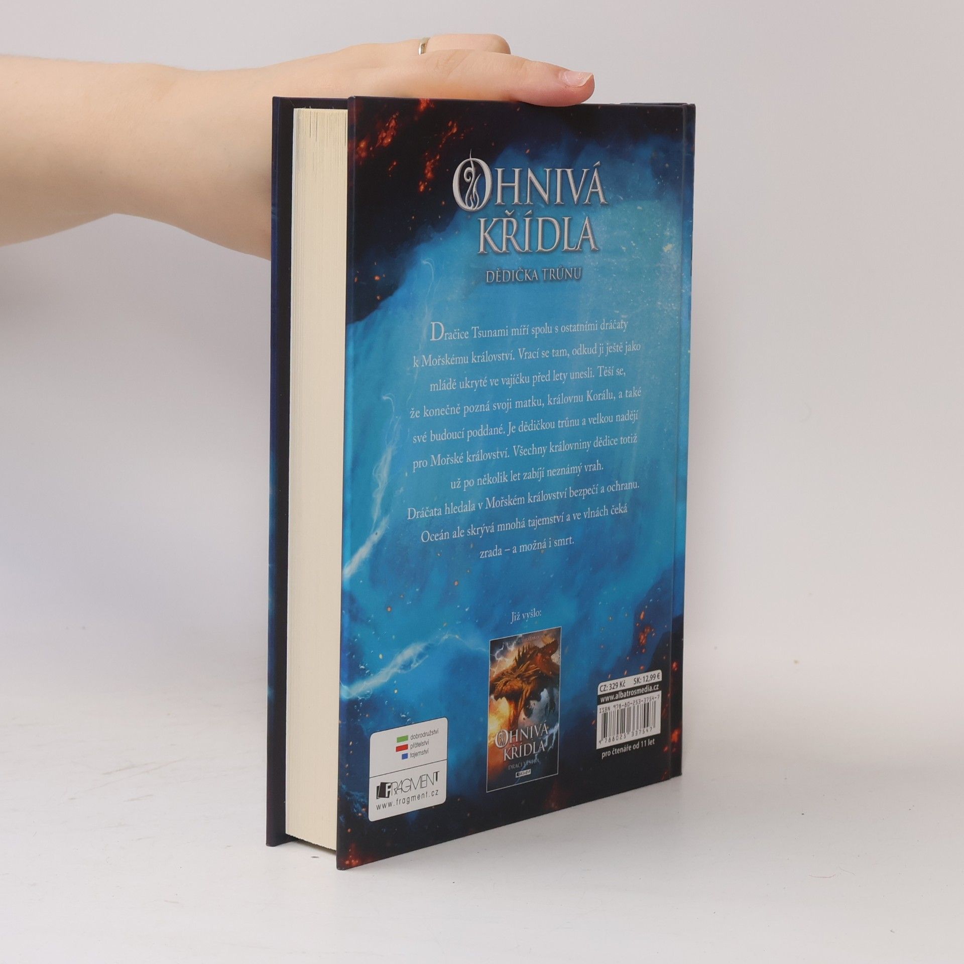 Tui Sutherland Ohnivá křídla. Dědička trůnu