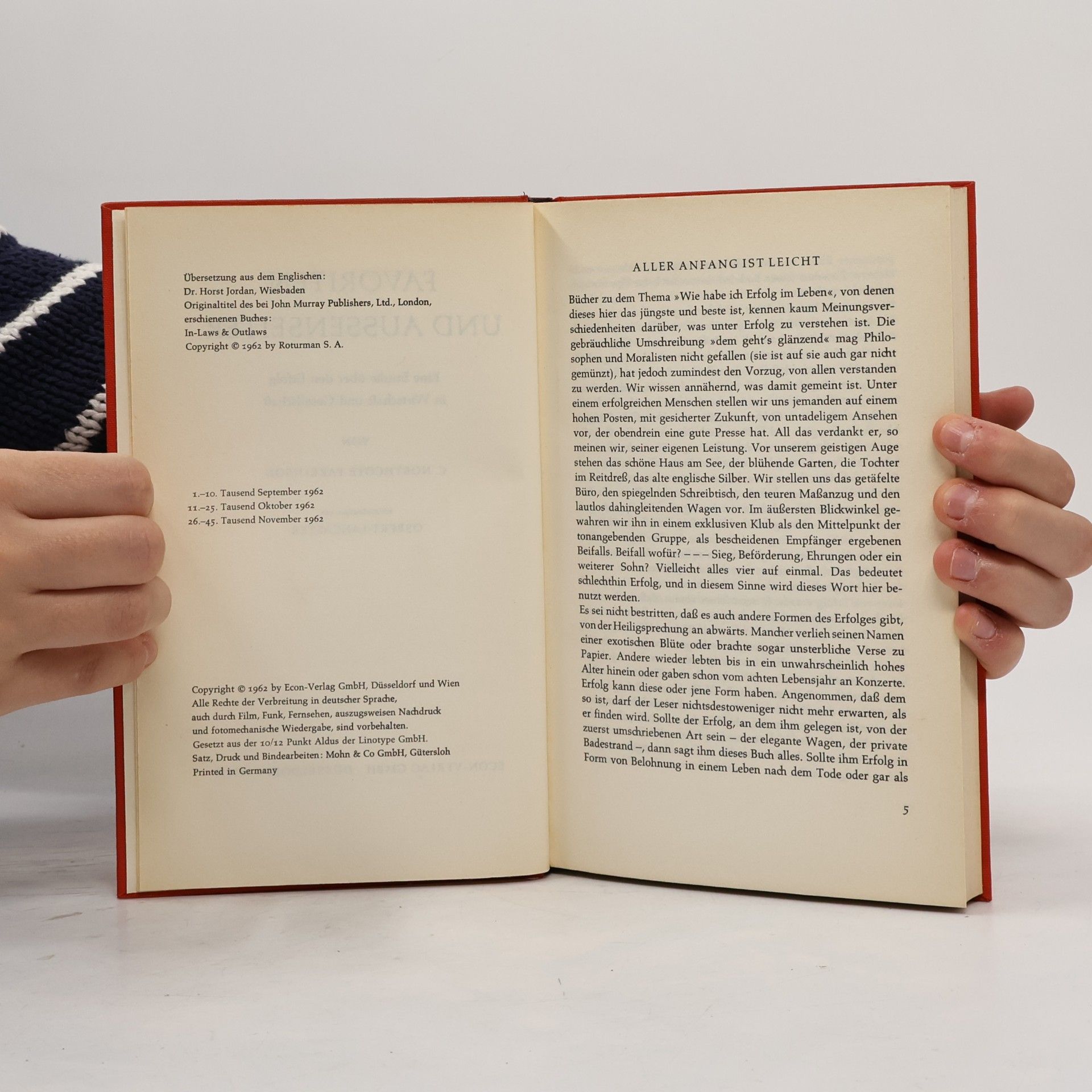 C. Northcote Parkinson Favoriten und Aussenseiter