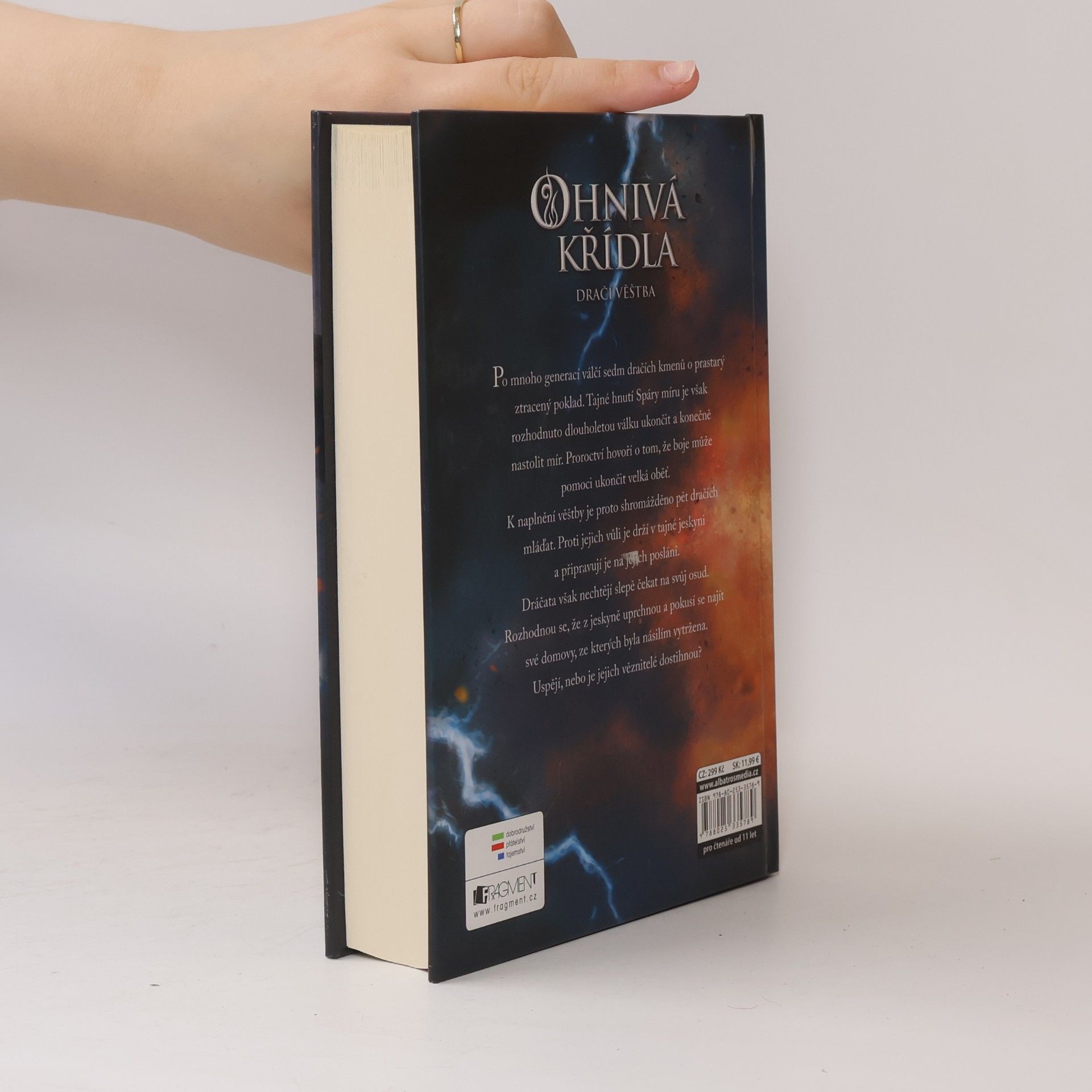 Tui Sutherland Ohnivá křídla. Dračí věštba
