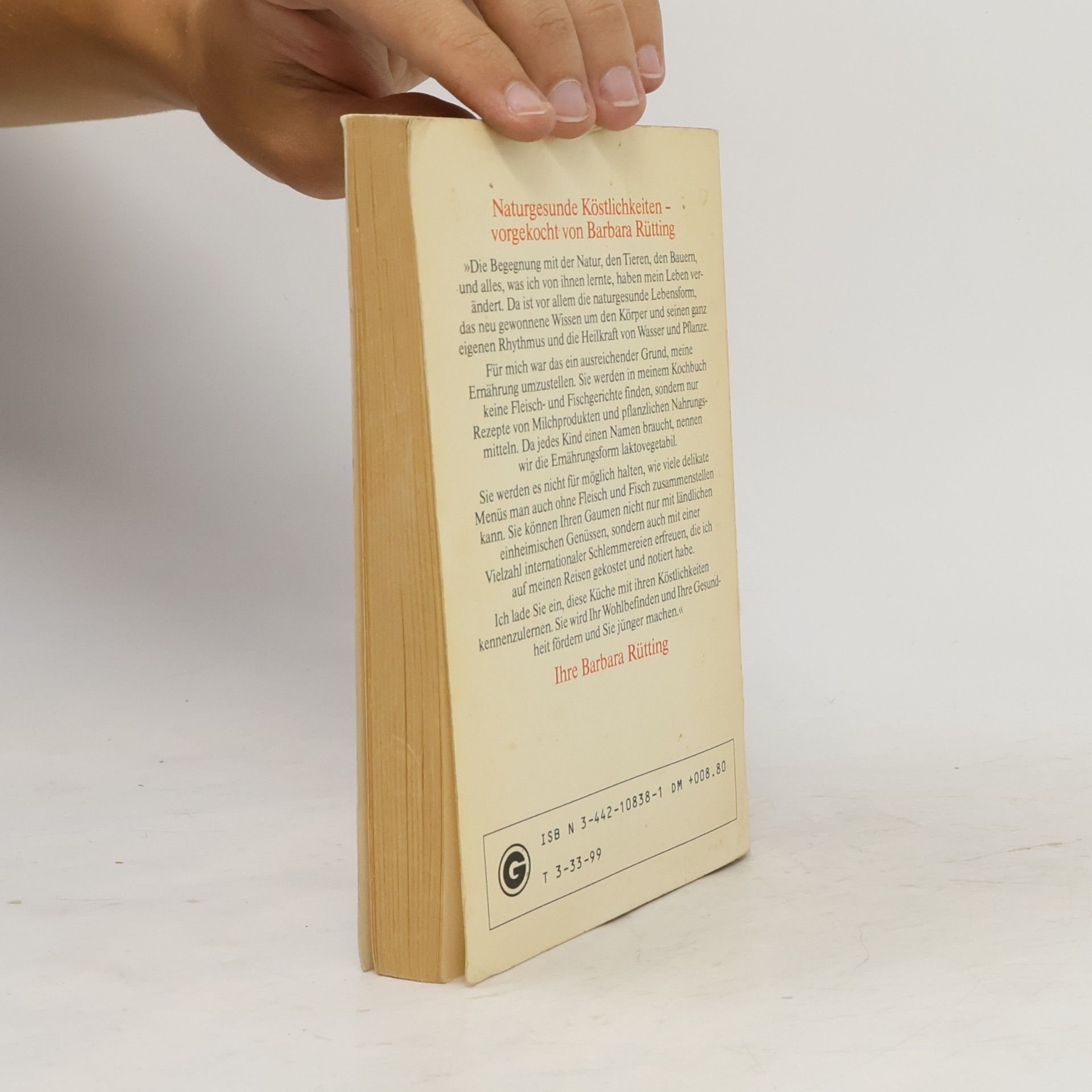 Barbara Rütting Mein Kochbuch