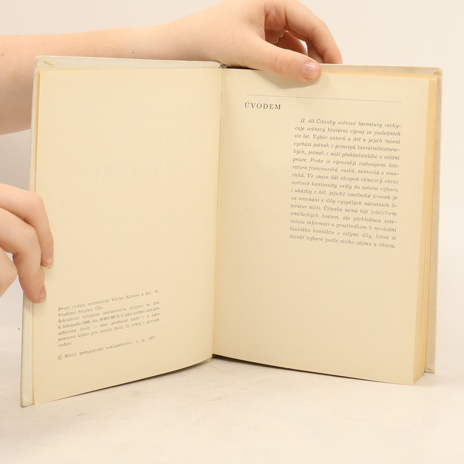 Vlastislav Hnízdo Čítanka světové literatury II.