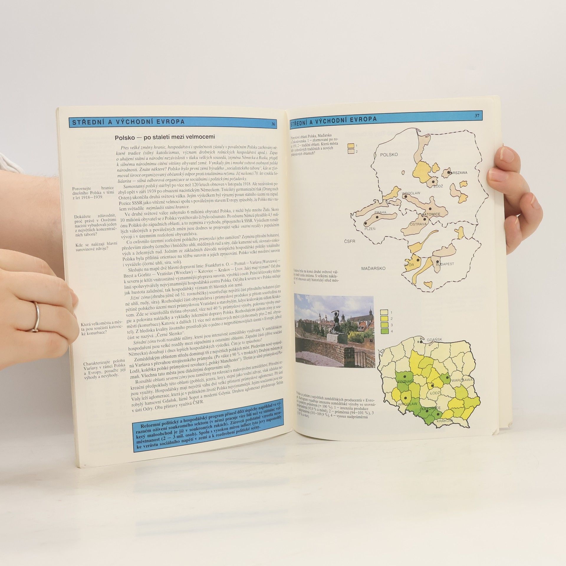 Various authors Evropa. Učebnice zeměpisu