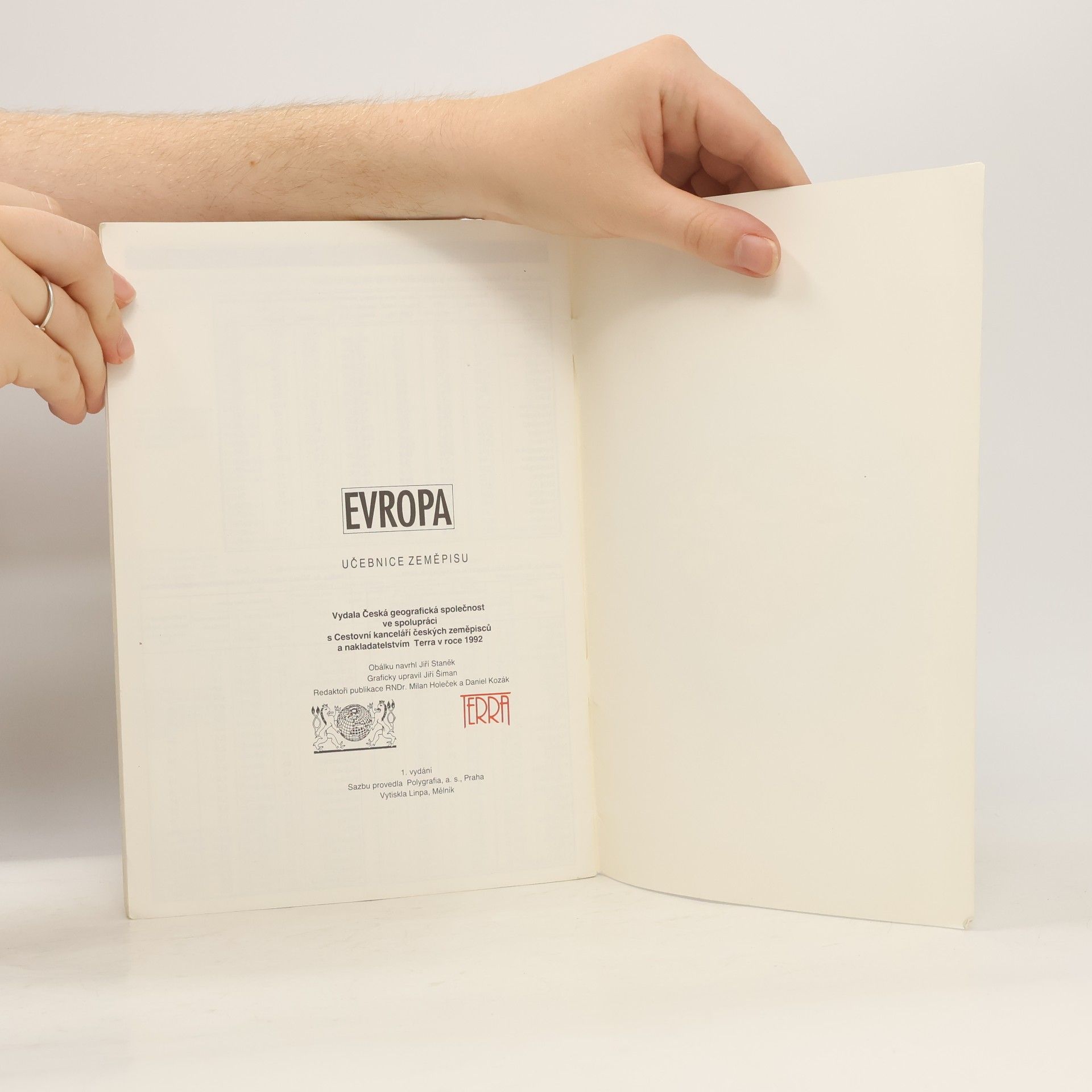 Various authors Evropa. Učebnice zeměpisu