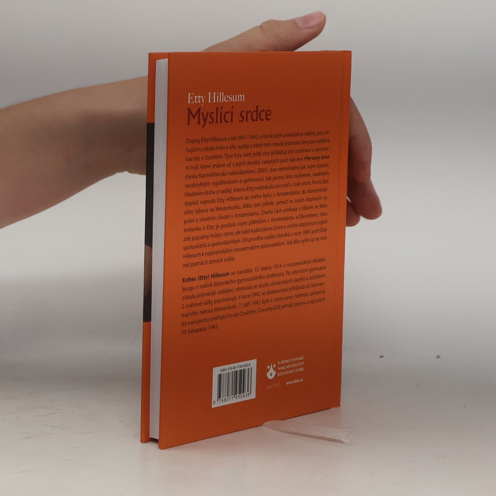 Etty Hillesum Myslící srdce