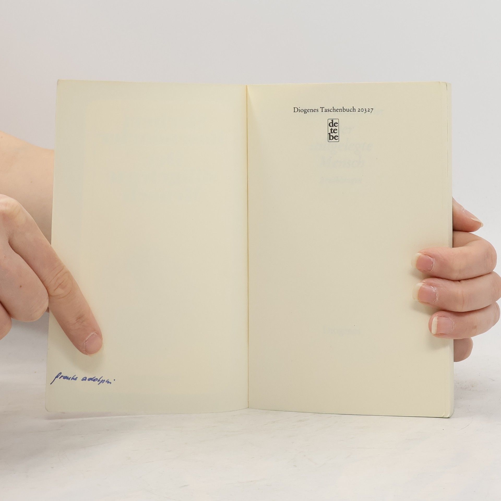 Herbert Rosendorfer Der stillgelegte Mensch