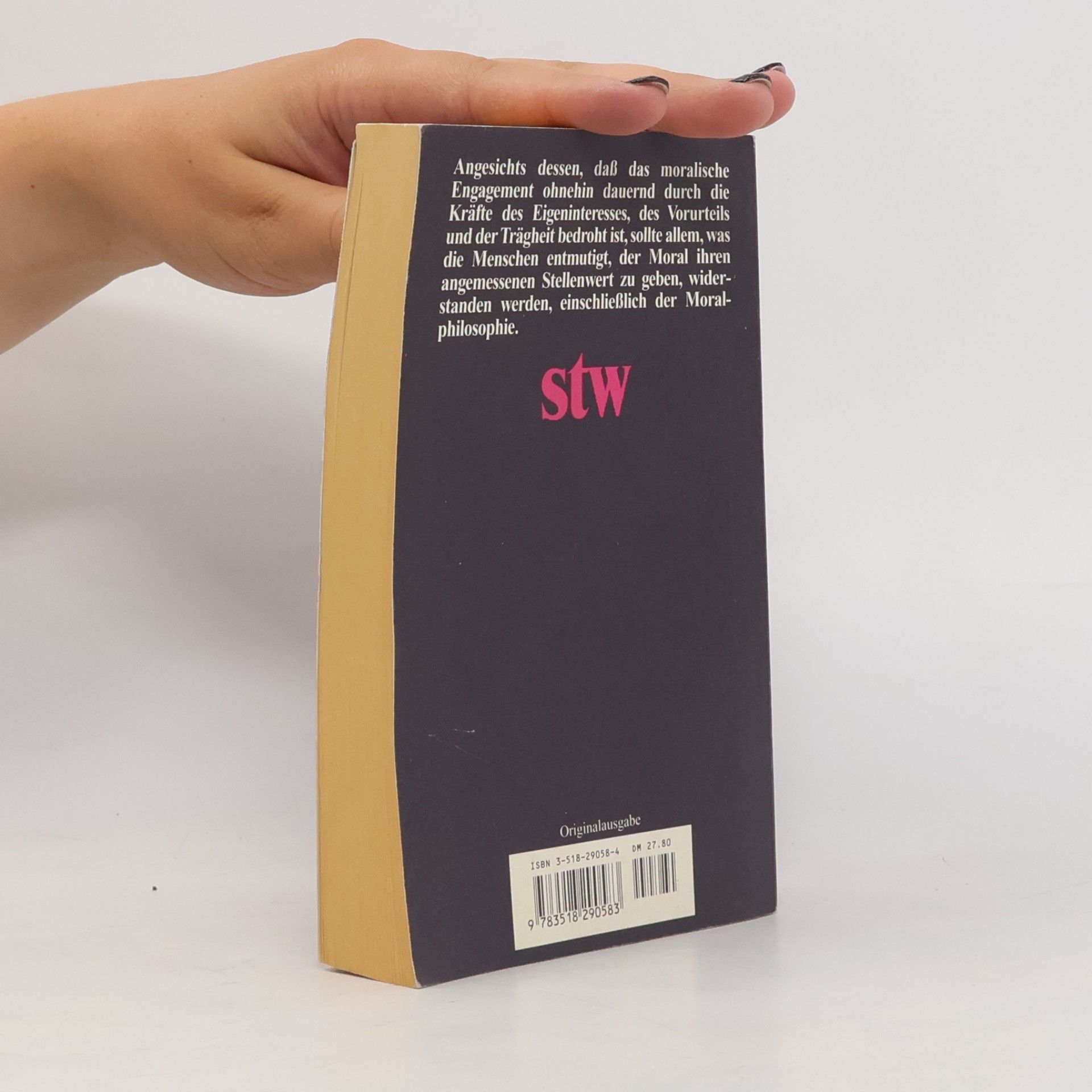Matthias Kettner Suhrkamp Taschenbuch Wissenschaft - 1458: Angewandte Ethik als Politikum