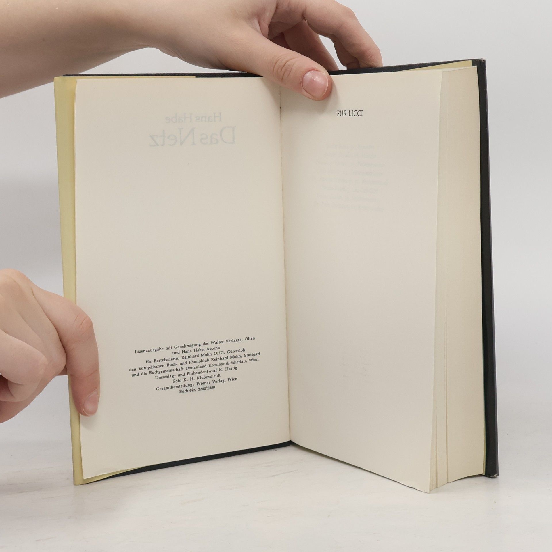 Hans Habe Das Netz