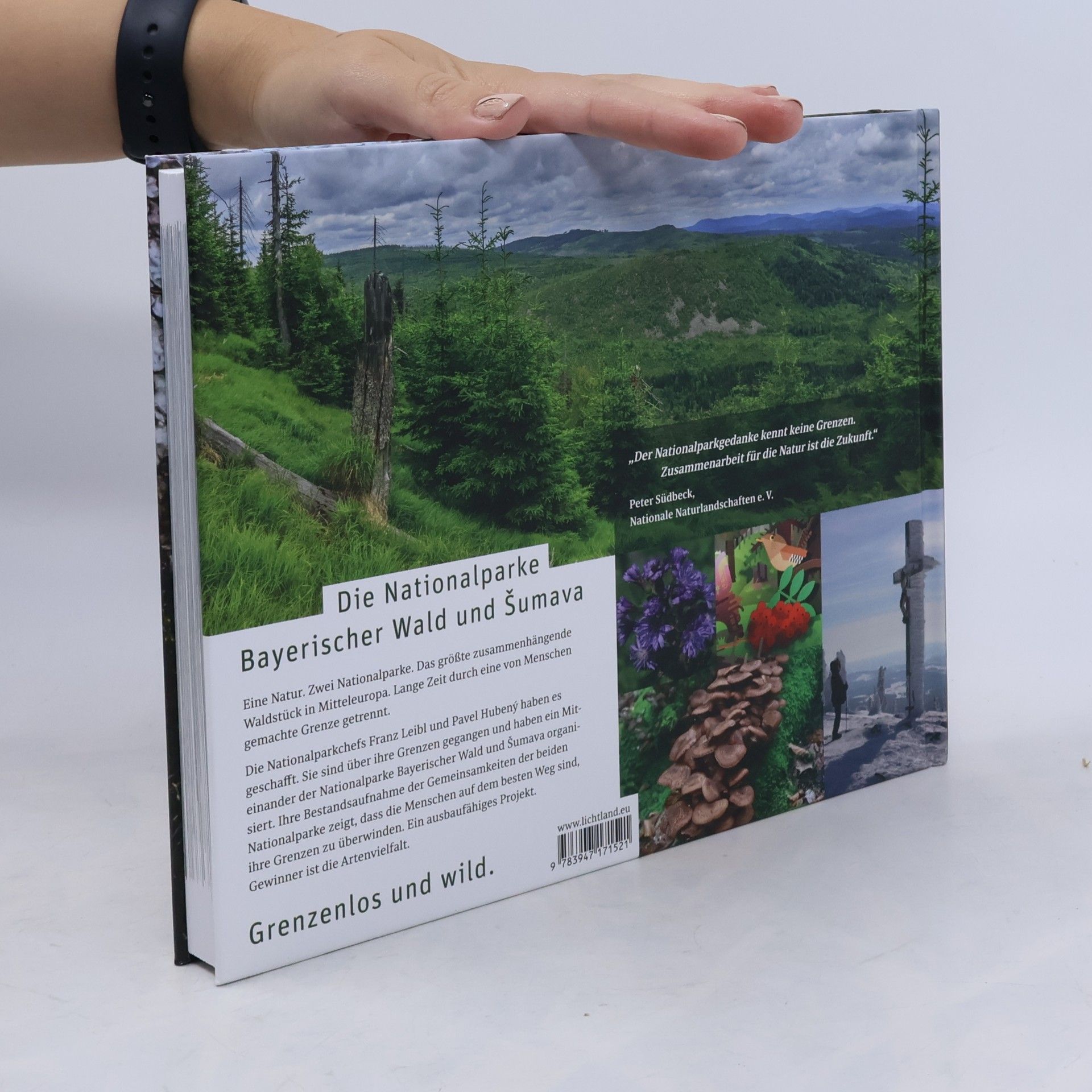 Franz Leibl Die Nationalparke Bayerischer Wald und Šumava. Grenzenlos und wild.