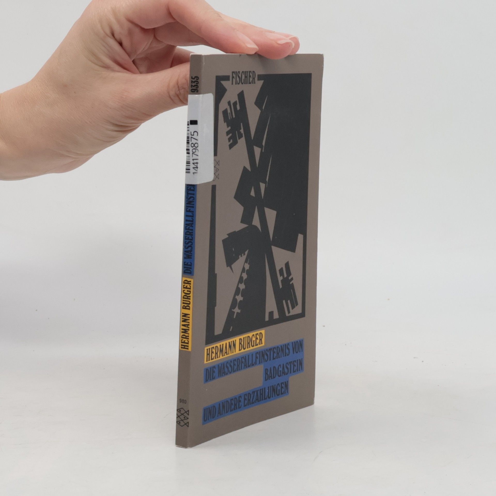 Hermann Burger Erzähler-Bibliothek: Die Wasserfallfinsternis von Badgastein und andere Erzählungen