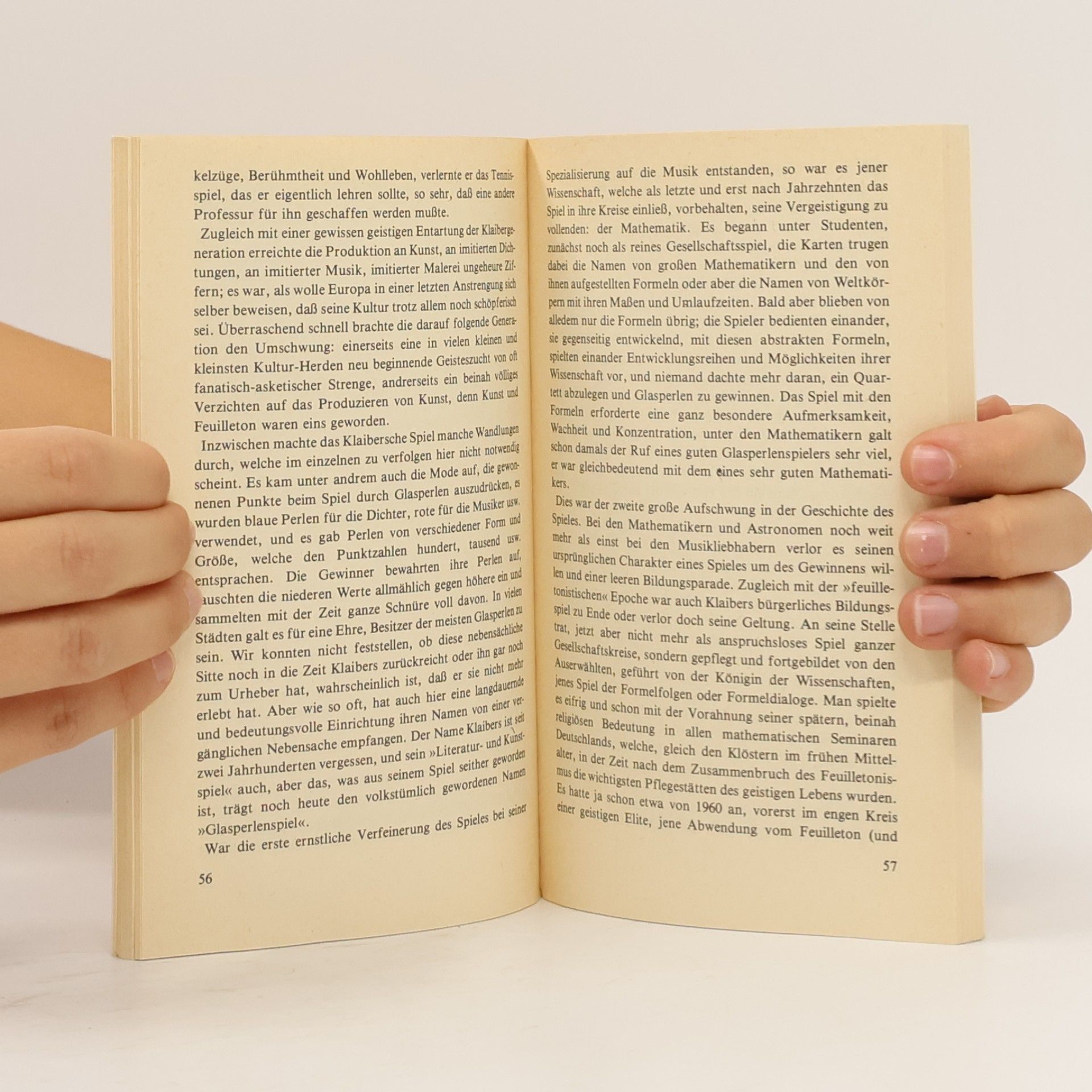 Hermann Hesse Von Wesen und Herkunft des Glasperlenspiels