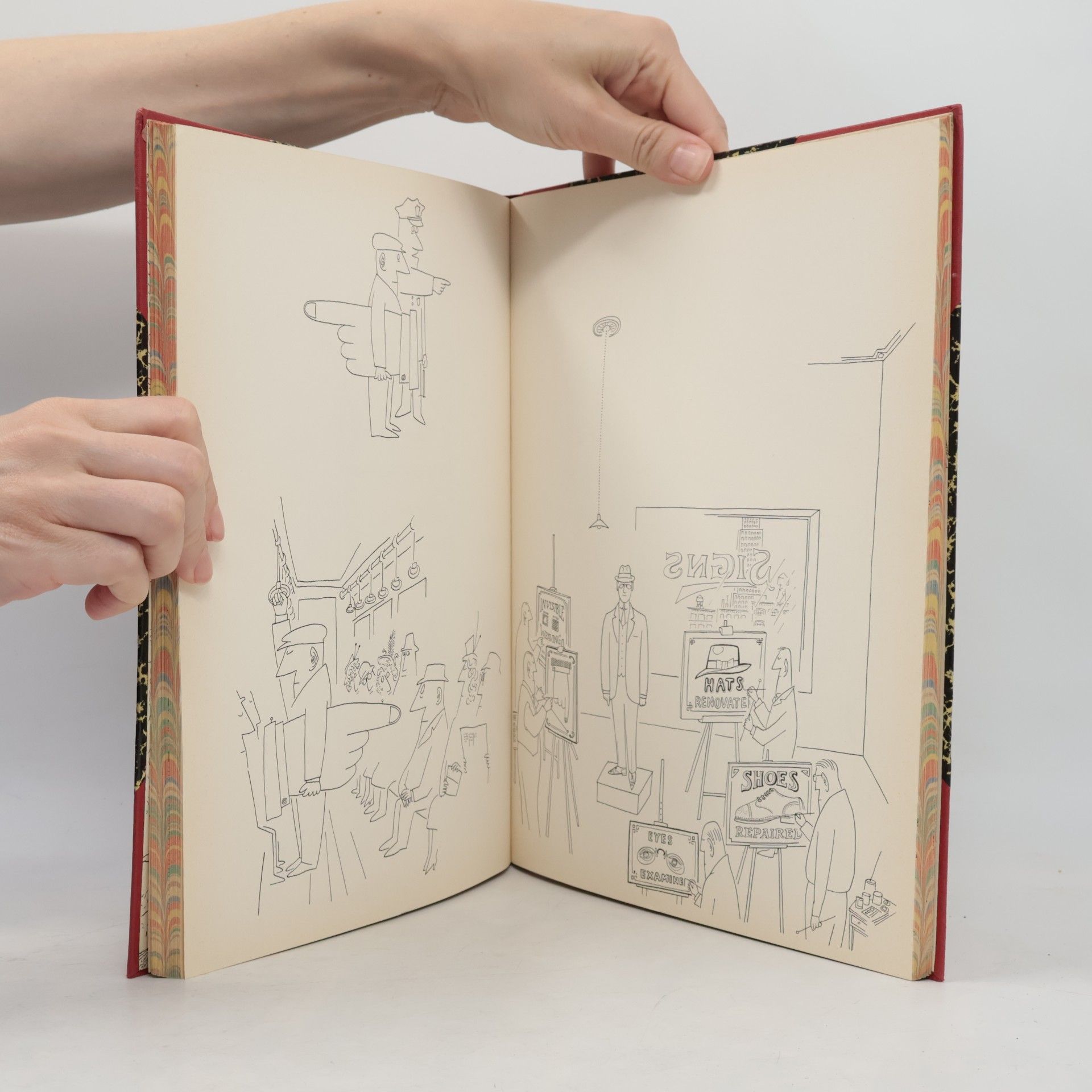Saul Steinberg Umgang mit Menschen