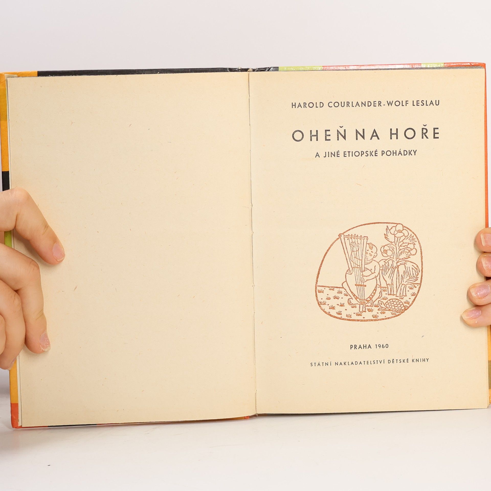 Harold Courlander Oheň na hoře a jiné etiopské pohádky