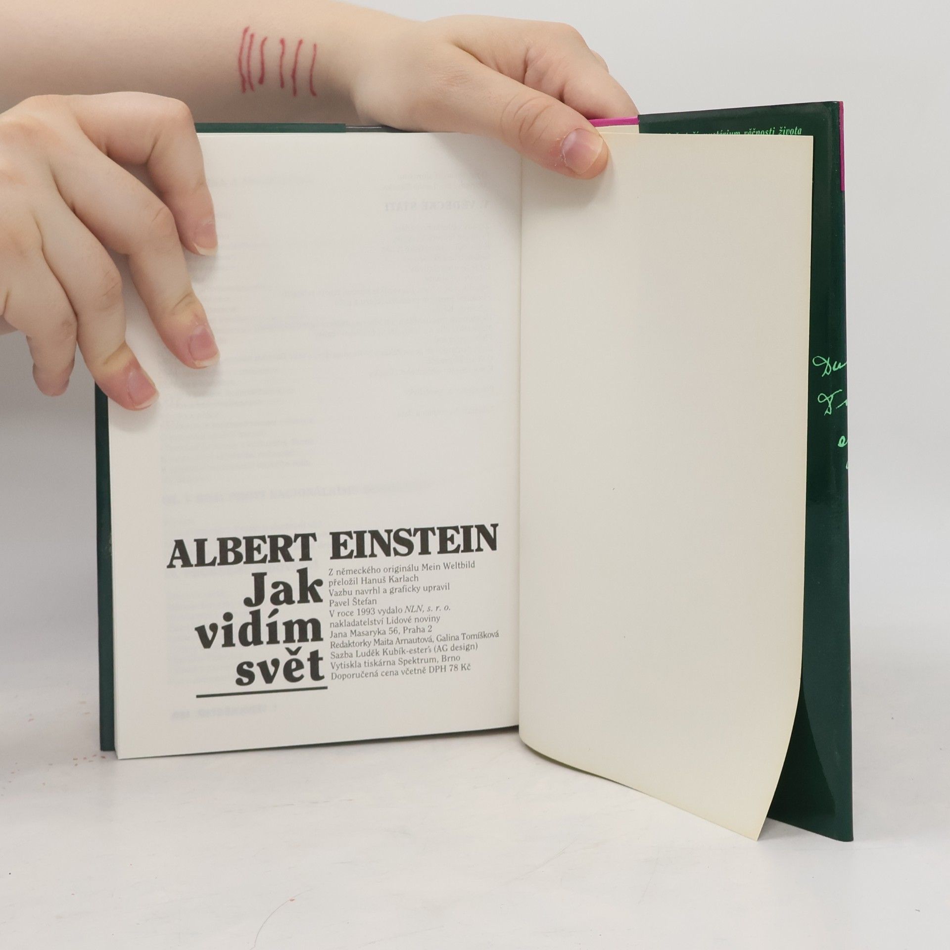 Albert Einstein Jak vidím svět 1
