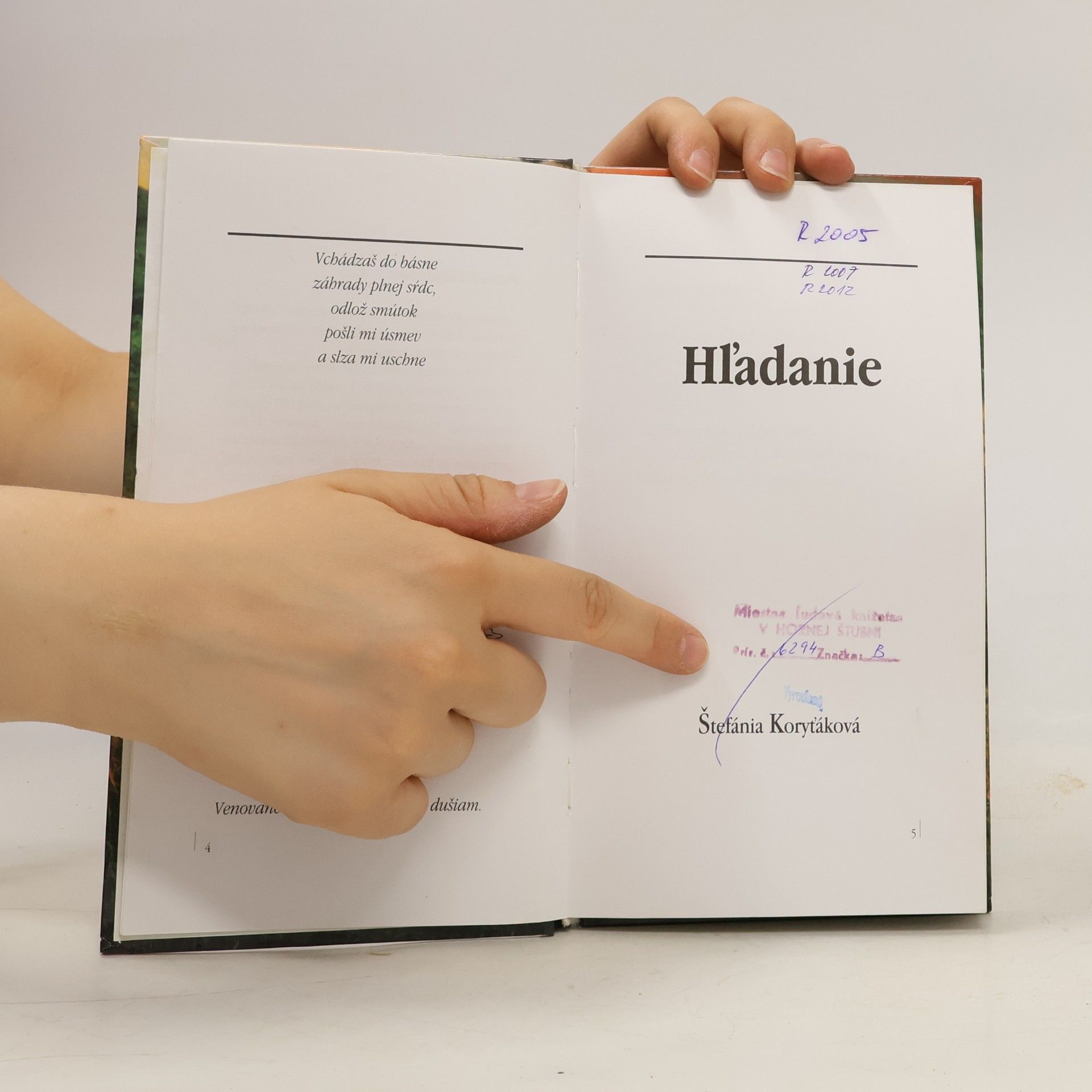 Štefánia Koryťáková Hľadanie