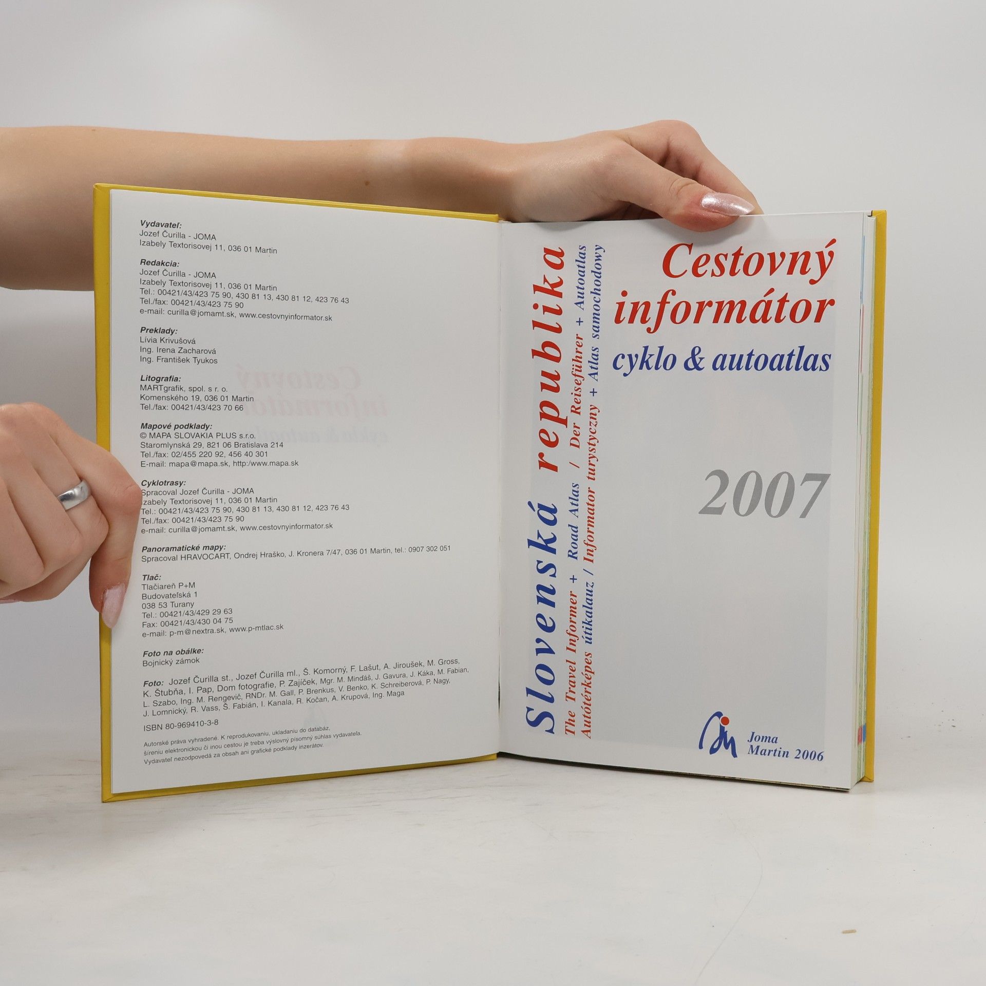 Kolektiv autorů Cestovný informátor cyklo & autoatlas 2007