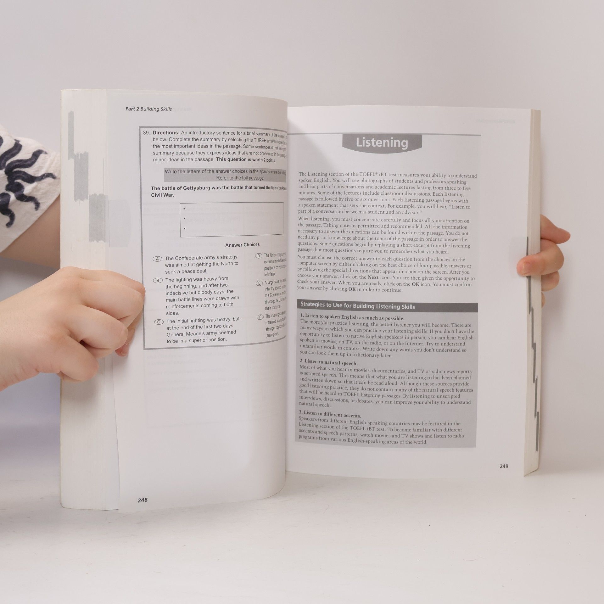 Jolene Gear Cambridge Preparation for the TOEFL Test