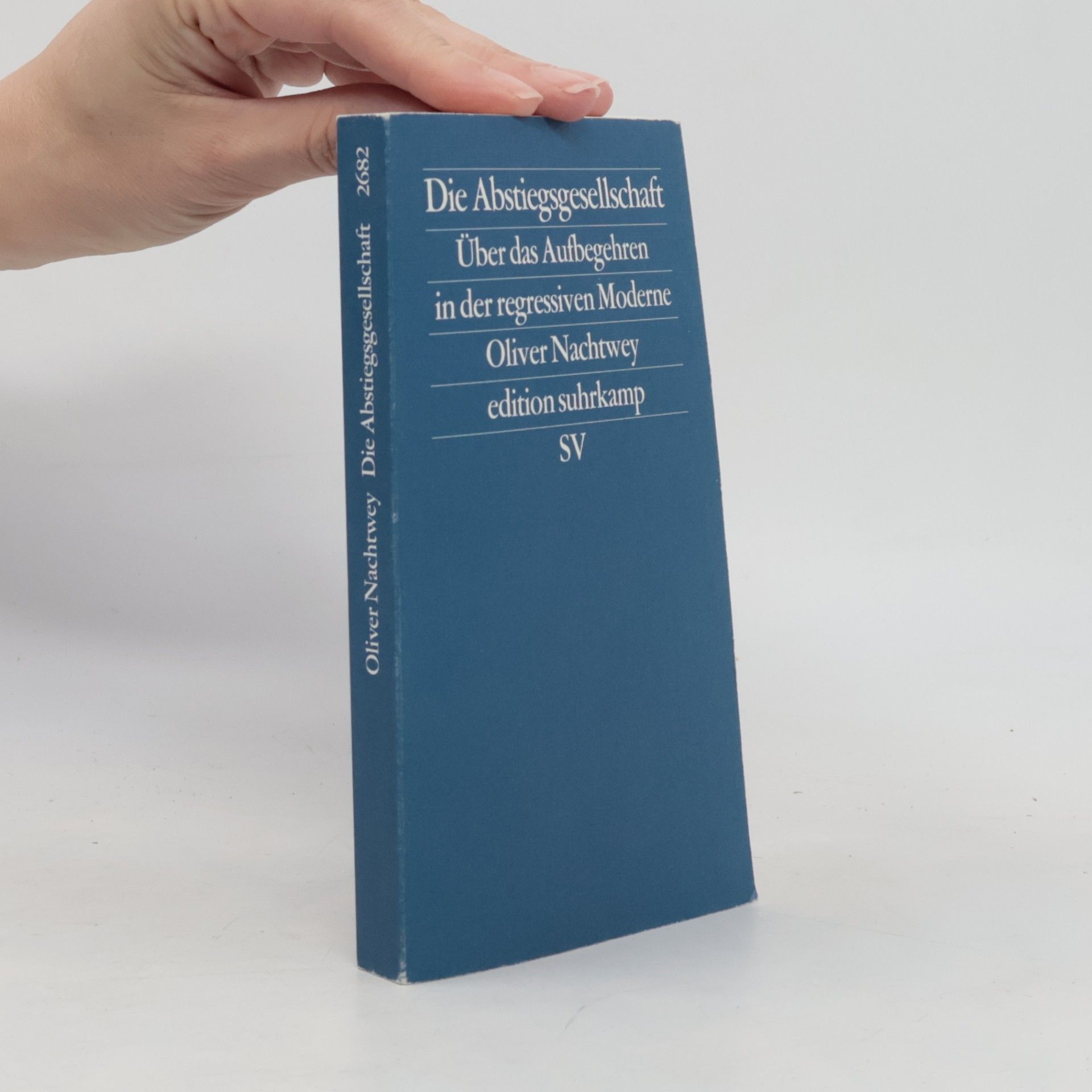 Oliver Nachtwey Die Abstiegsgesellschaft