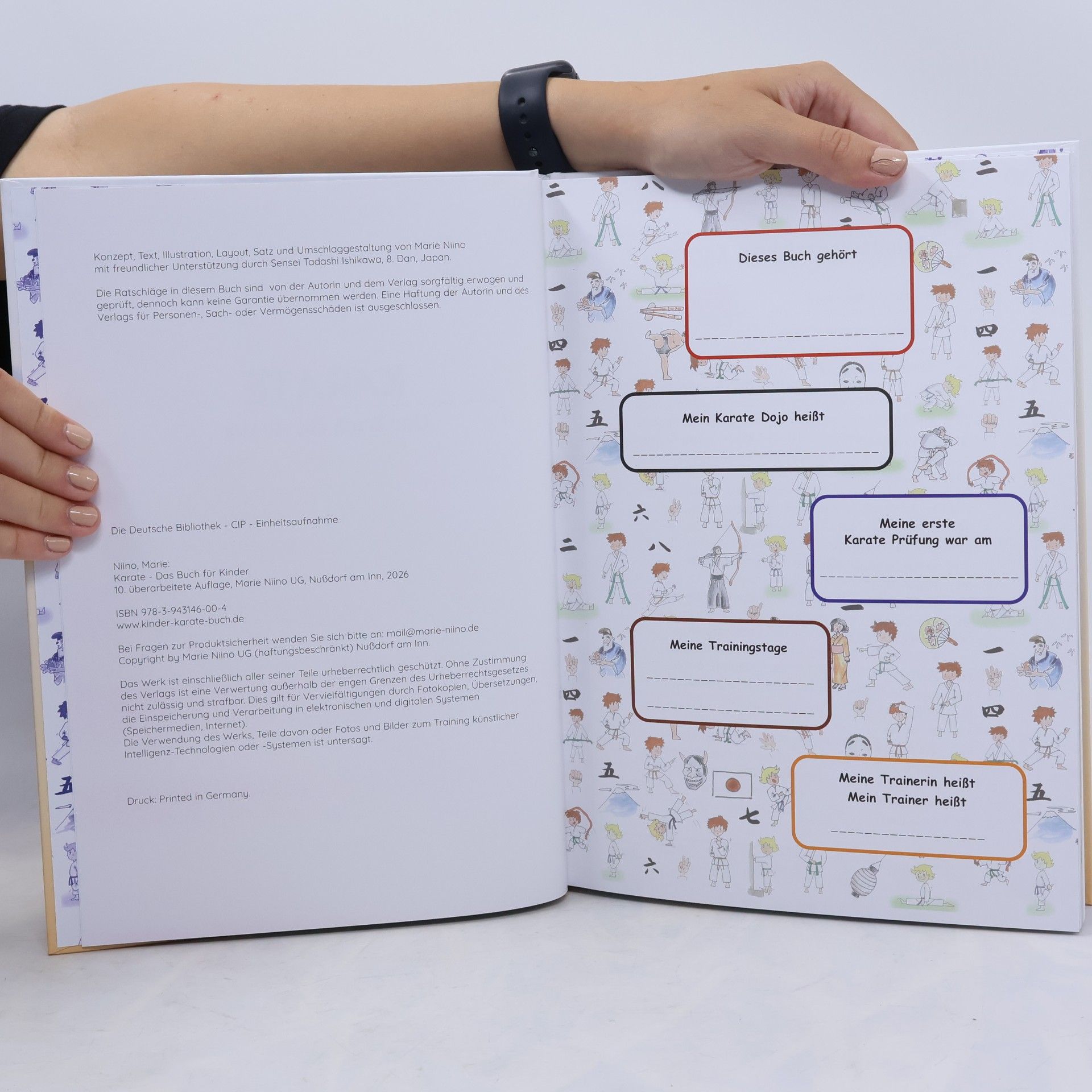 Marie Niino Karate. Das Buch für Kinder