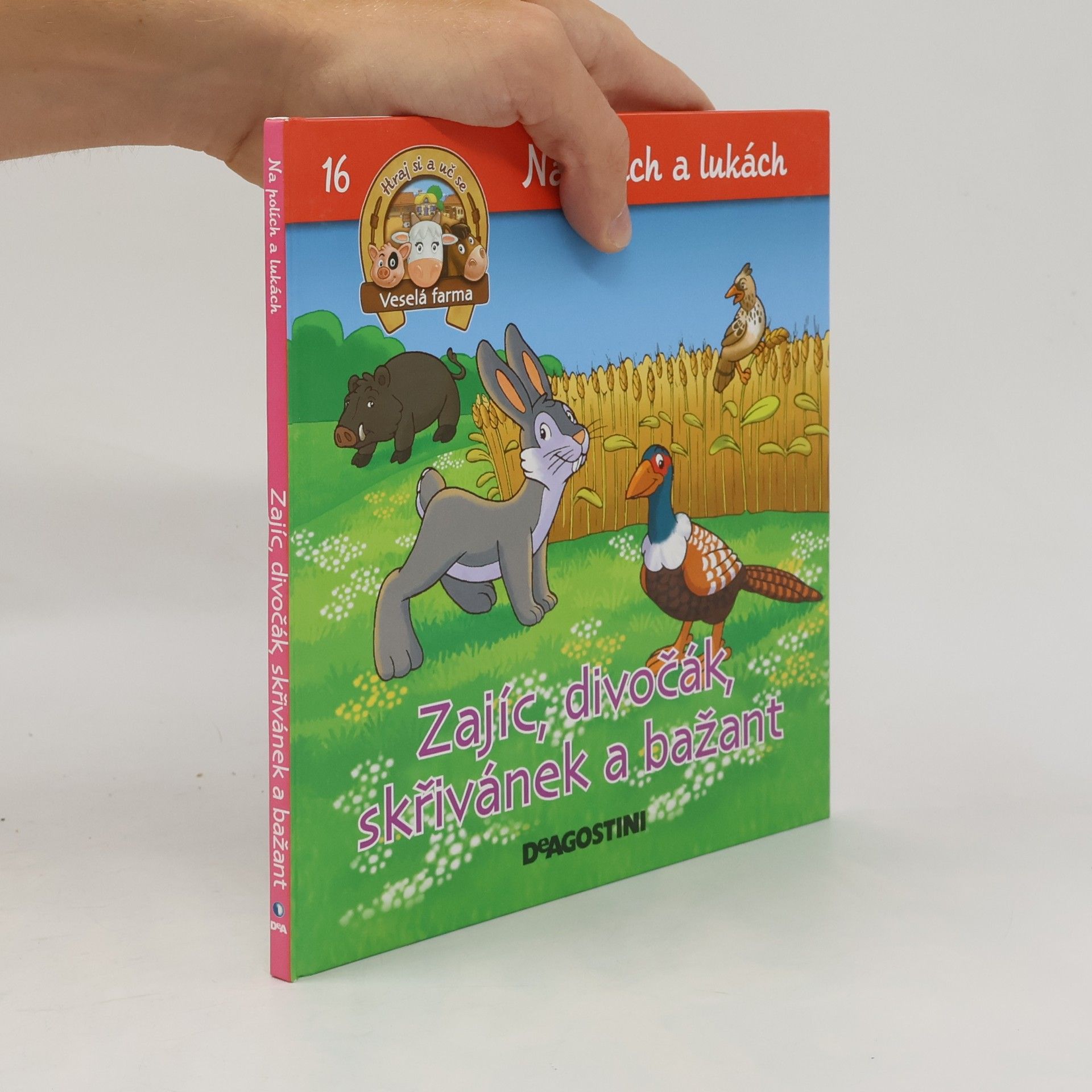 Autores varios Na polích a lukách 16. Zajíc, divočák, skřivánek a bažant
